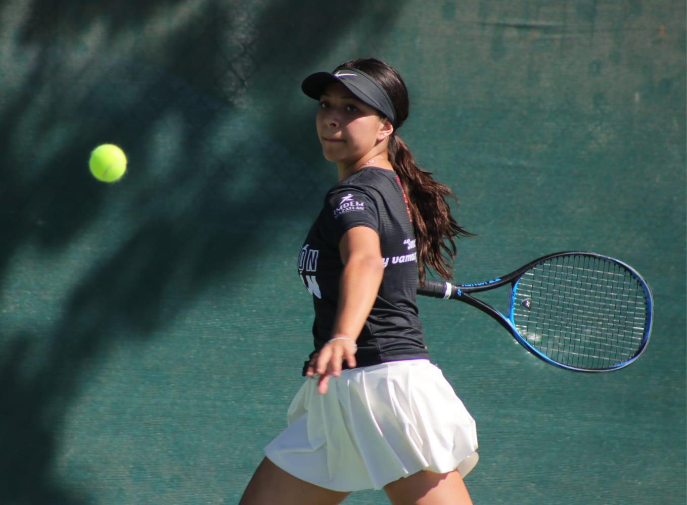 $!Gana Aurora Telles medalla de oro para Mazatlán en tenis