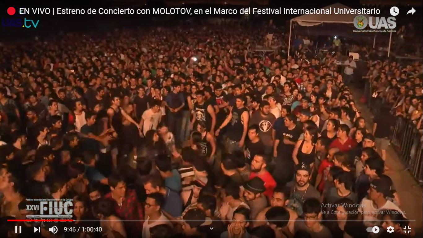 $!‘Vuelve’ Molotov al Festival de la UAS