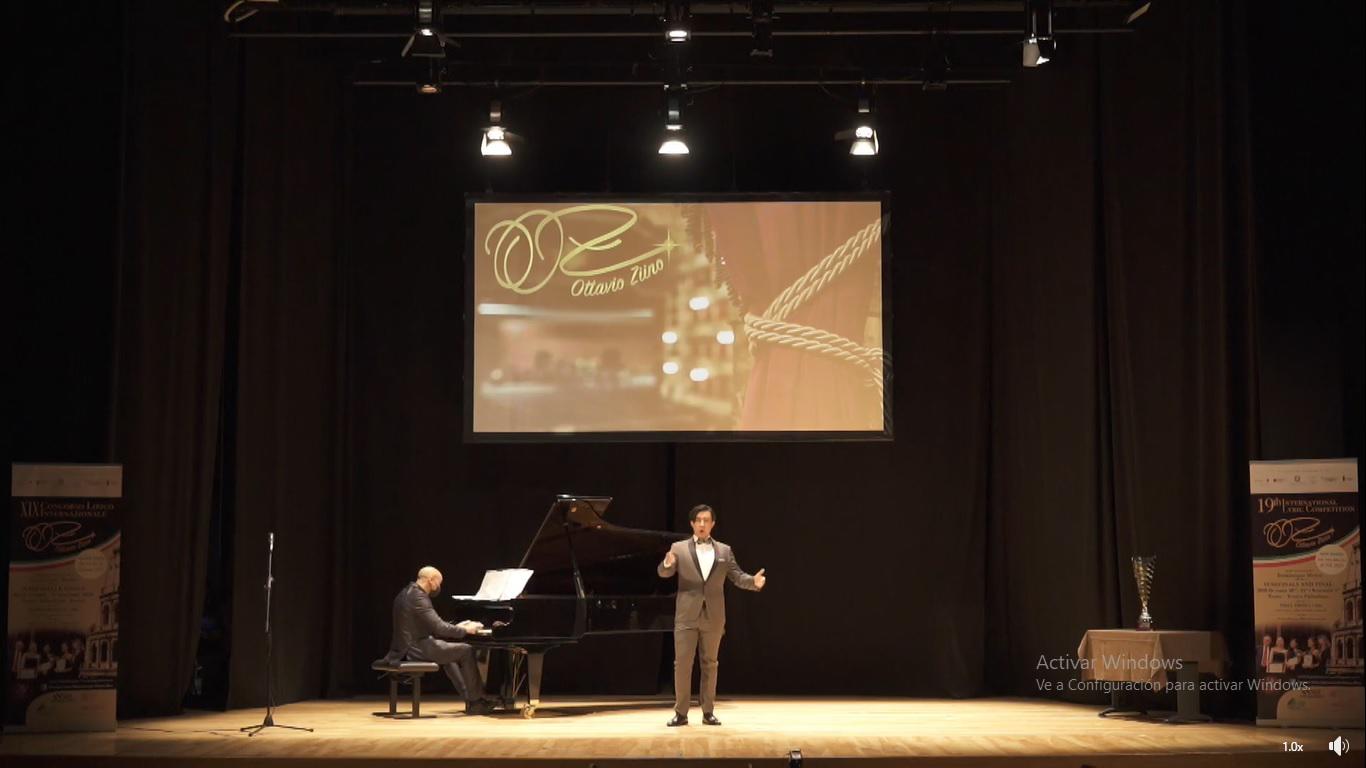 $!Gana Eduardo Martínez, egresado del Taller de Ópera de Sinaloa, tres premios en Italia