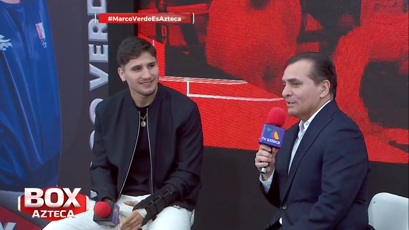 $!Marco Verde confirma que debutará en el boxeo profesional