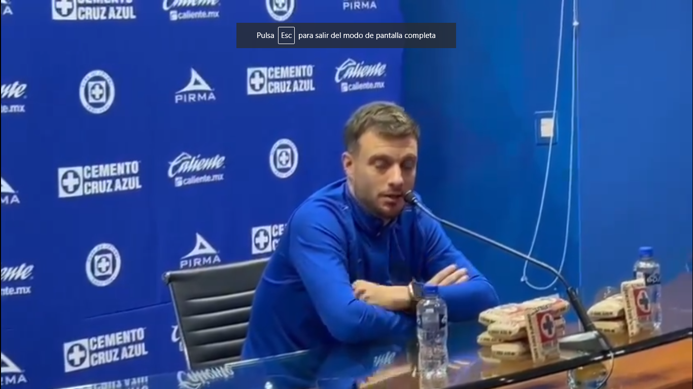 $!Martín Anselmi dice que Juan Escobar pidió salir de Cruz Azul