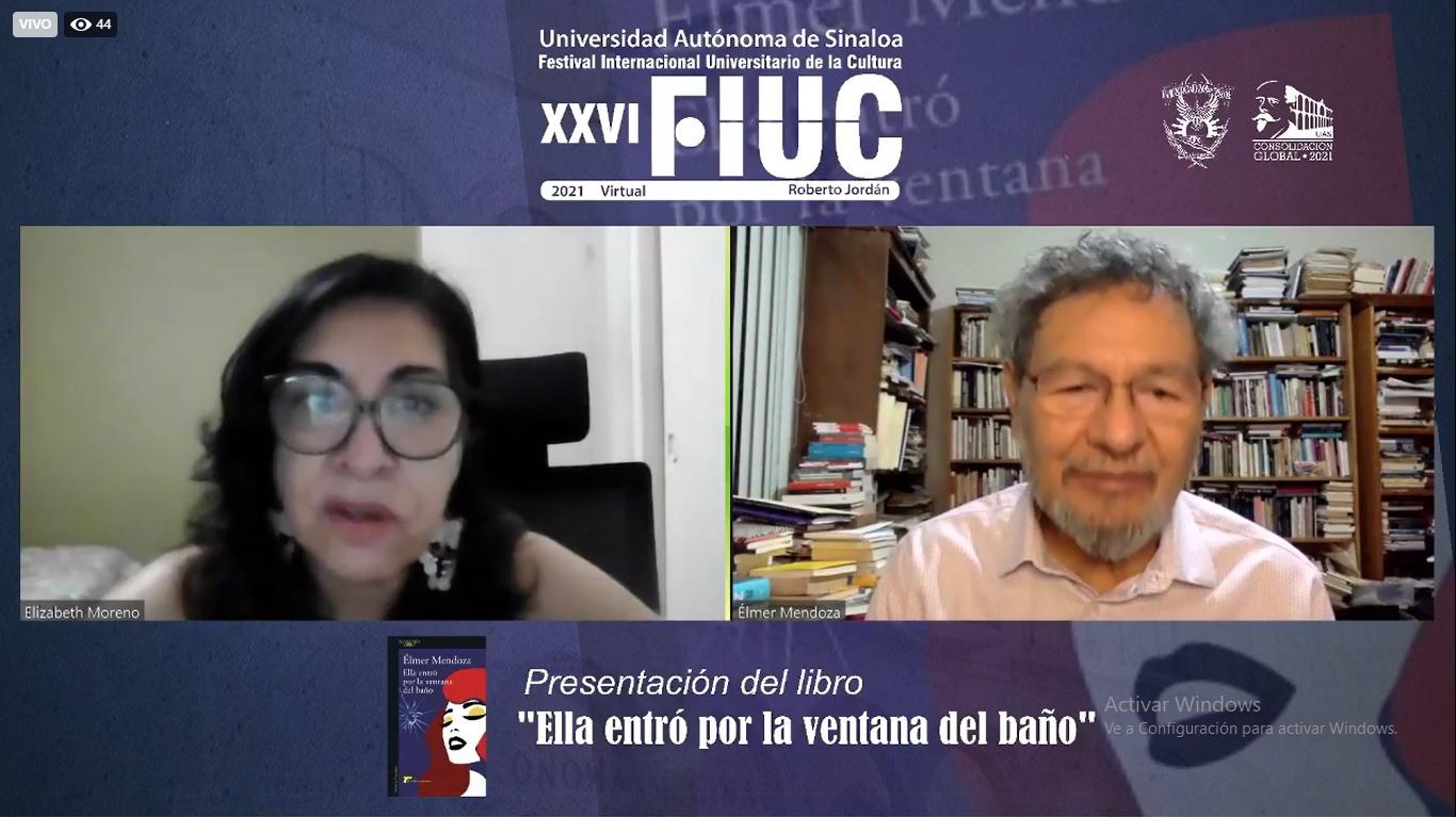 $!La novela negra debe estar en evolución, asegura el escritor Élmer Mendoza