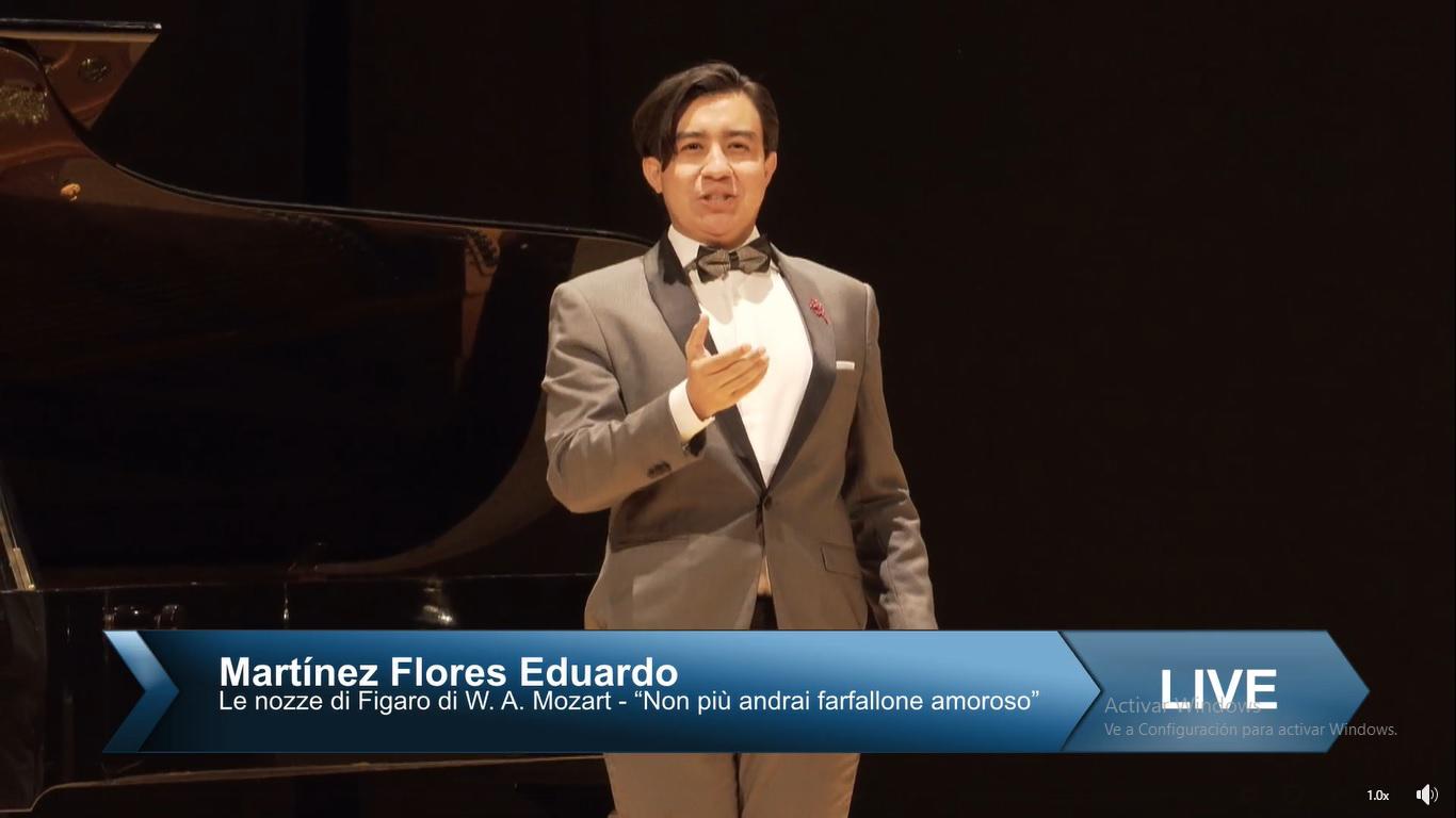 $!Gana Eduardo Martínez, egresado del Taller de Ópera de Sinaloa, tres premios en Italia