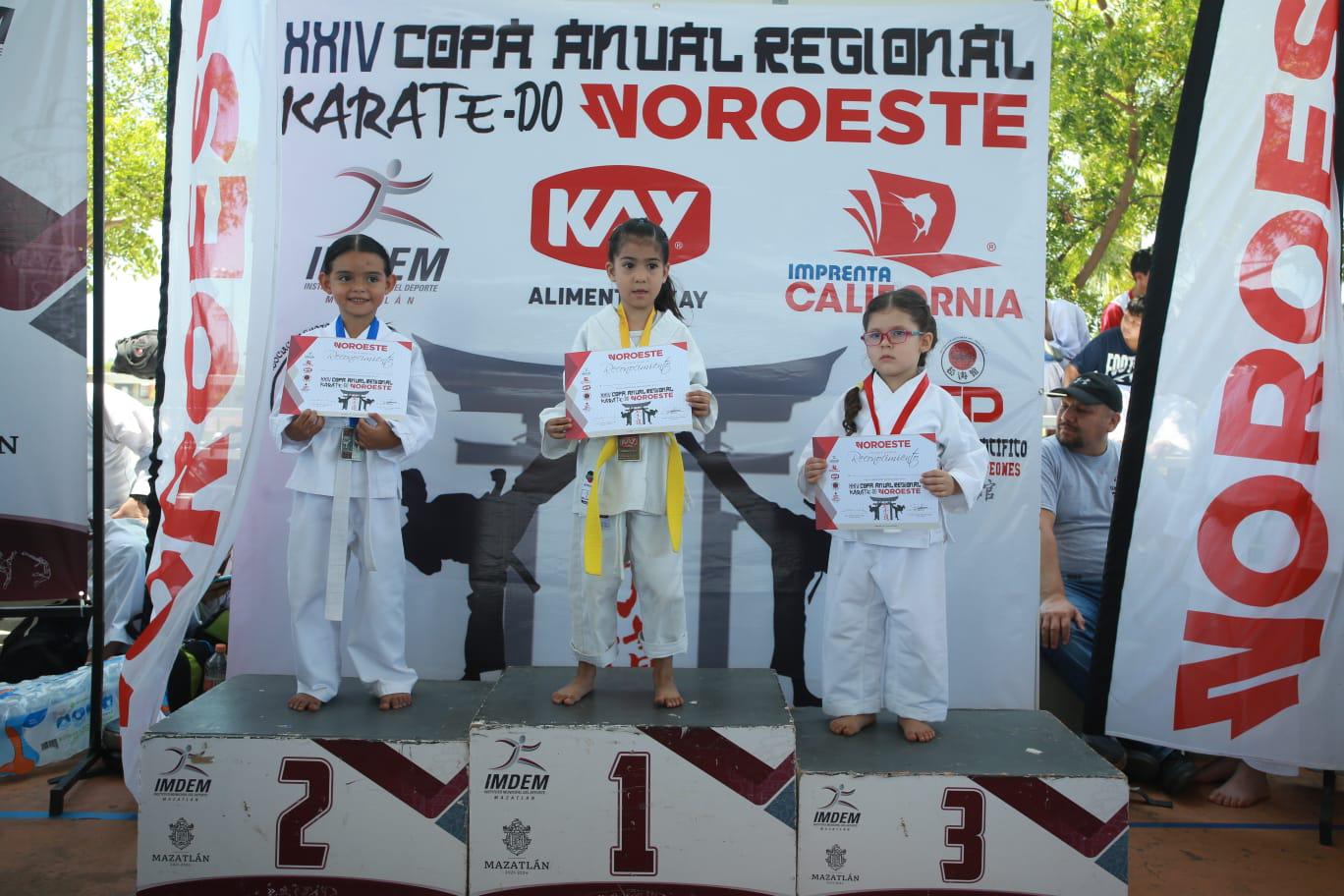 $!Surgen primeros ganadores de Copa Datemex de Karate