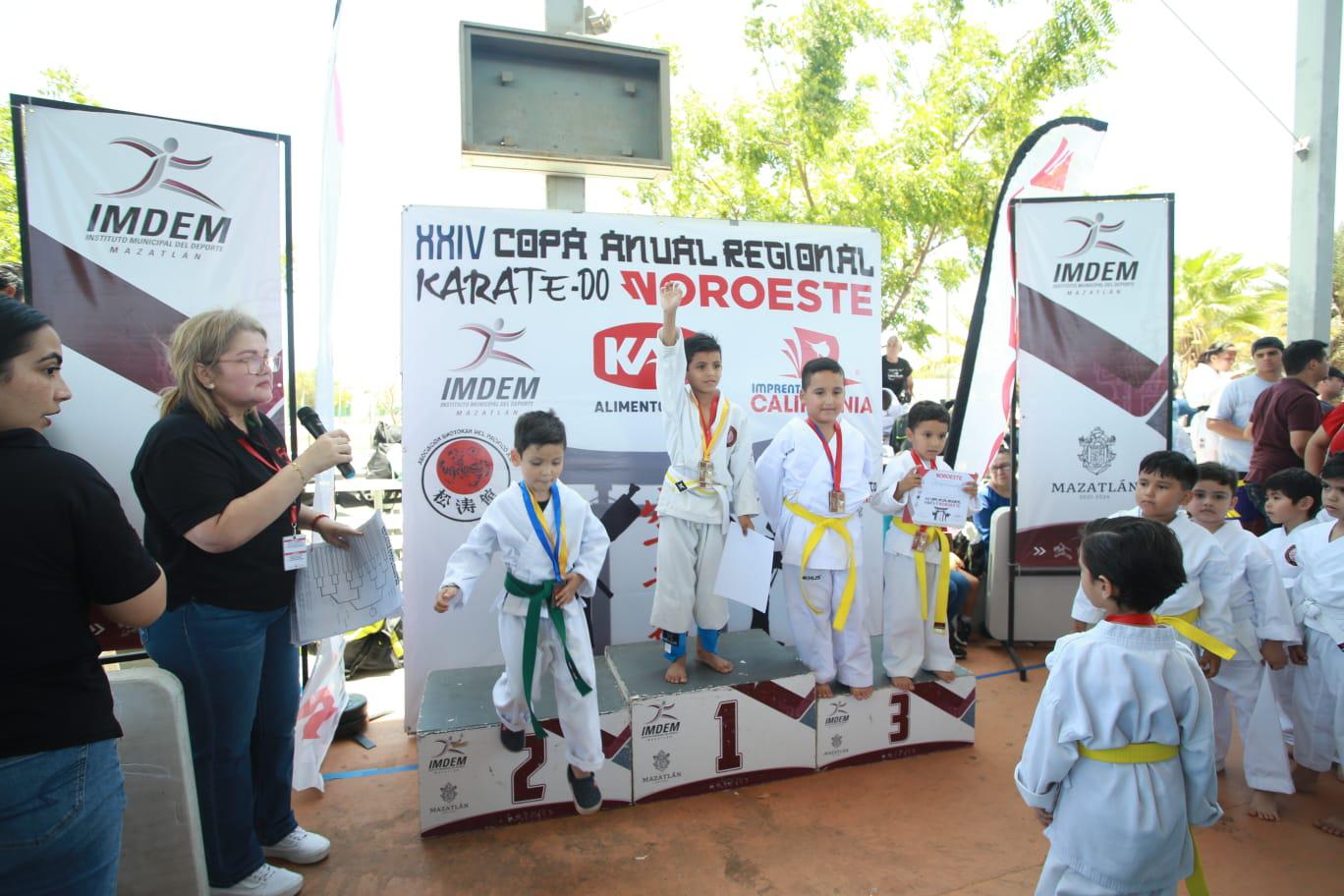$!Surgen primeros ganadores de Copa Datemex de Karate