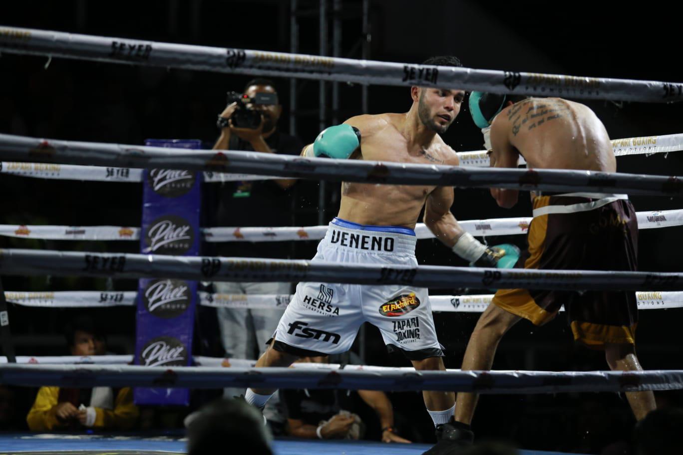 $!‘Veneno’ alarga su invicto en función Combate en el Pacífico