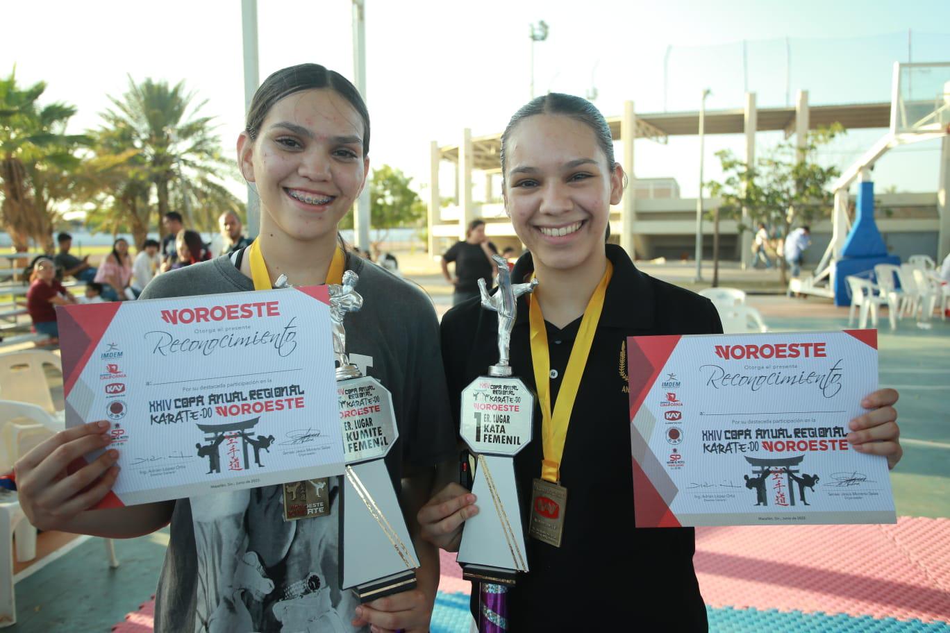 $!Fomentan el deporte en la edición 24 de la Copa Datemex de Karate-Do