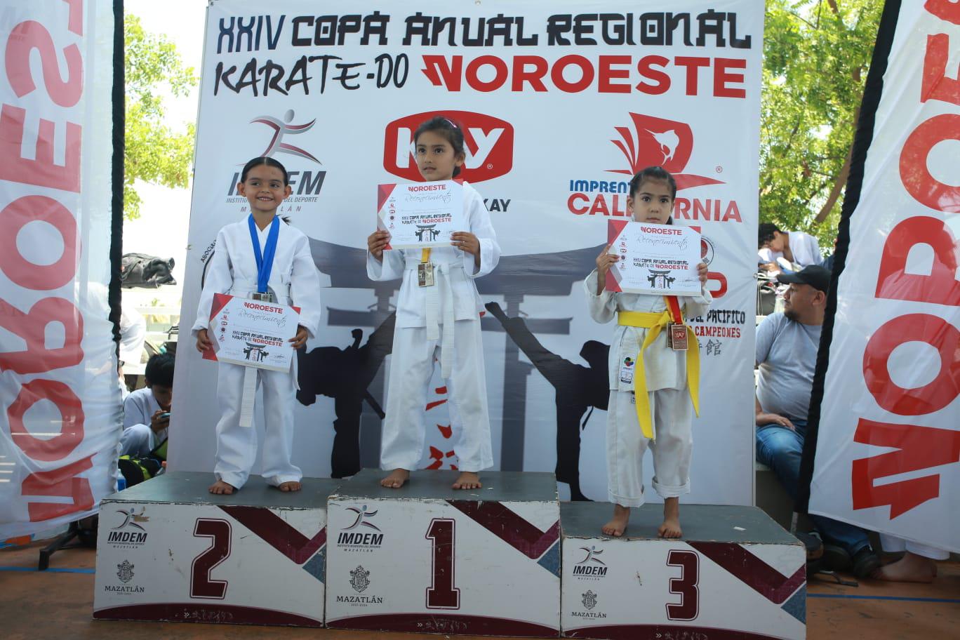 $!Surgen primeros ganadores de Copa Datemex de Karate
