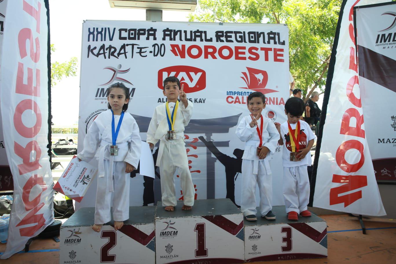 $!Surgen primeros ganadores de Copa Datemex de Karate
