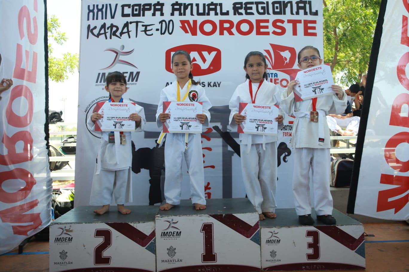 $!Surgen primeros ganadores de Copa Datemex de Karate