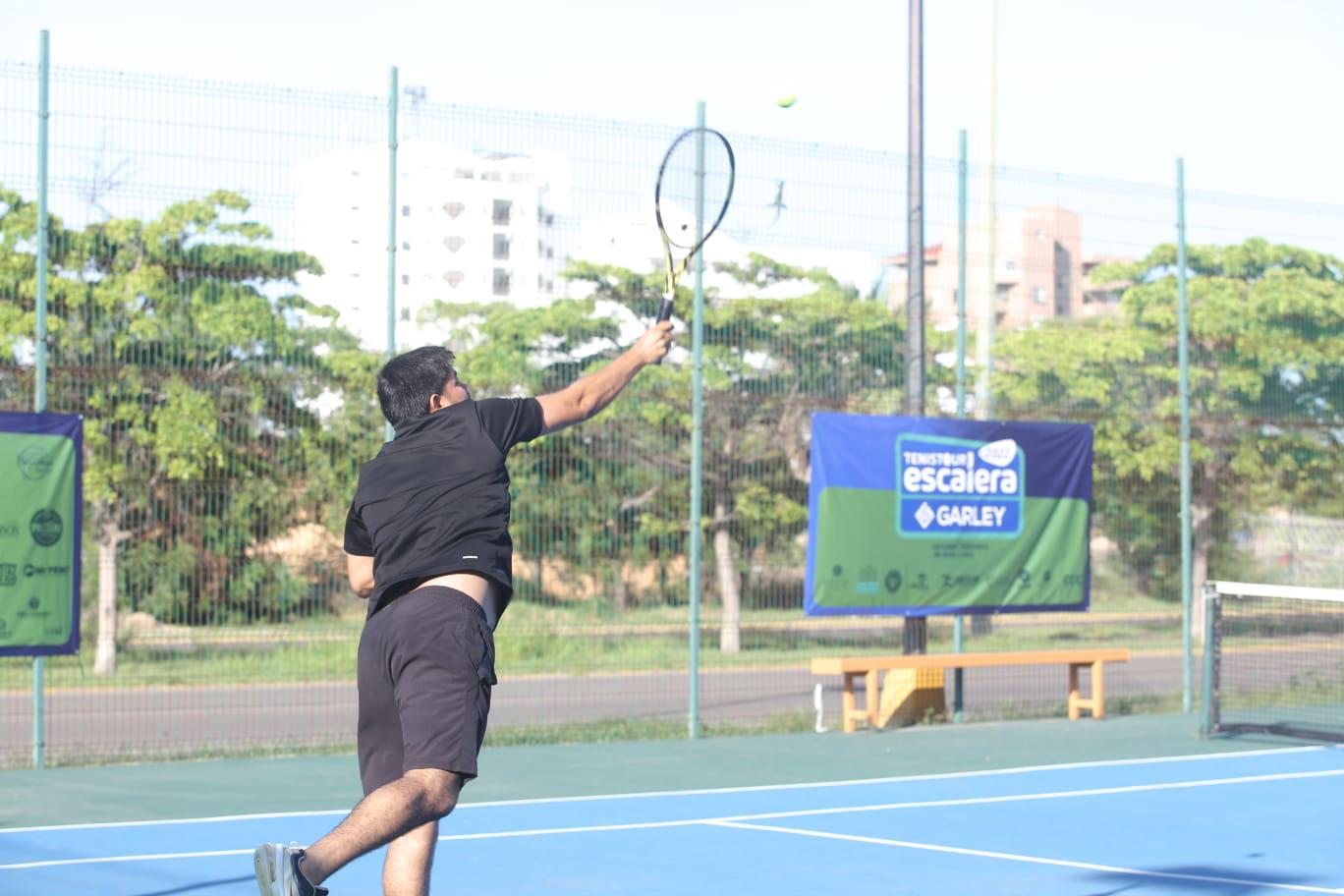 $!Impone su categoría Rodrigo Gárate en Torneo de Tenis Garley