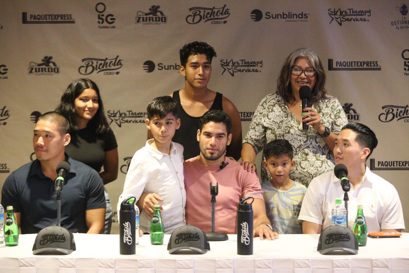 $!Quiero que la gente de Mazatlán vea en mí el sueño de ser campeón del mundo: ‘Zurdo’ Ramírez