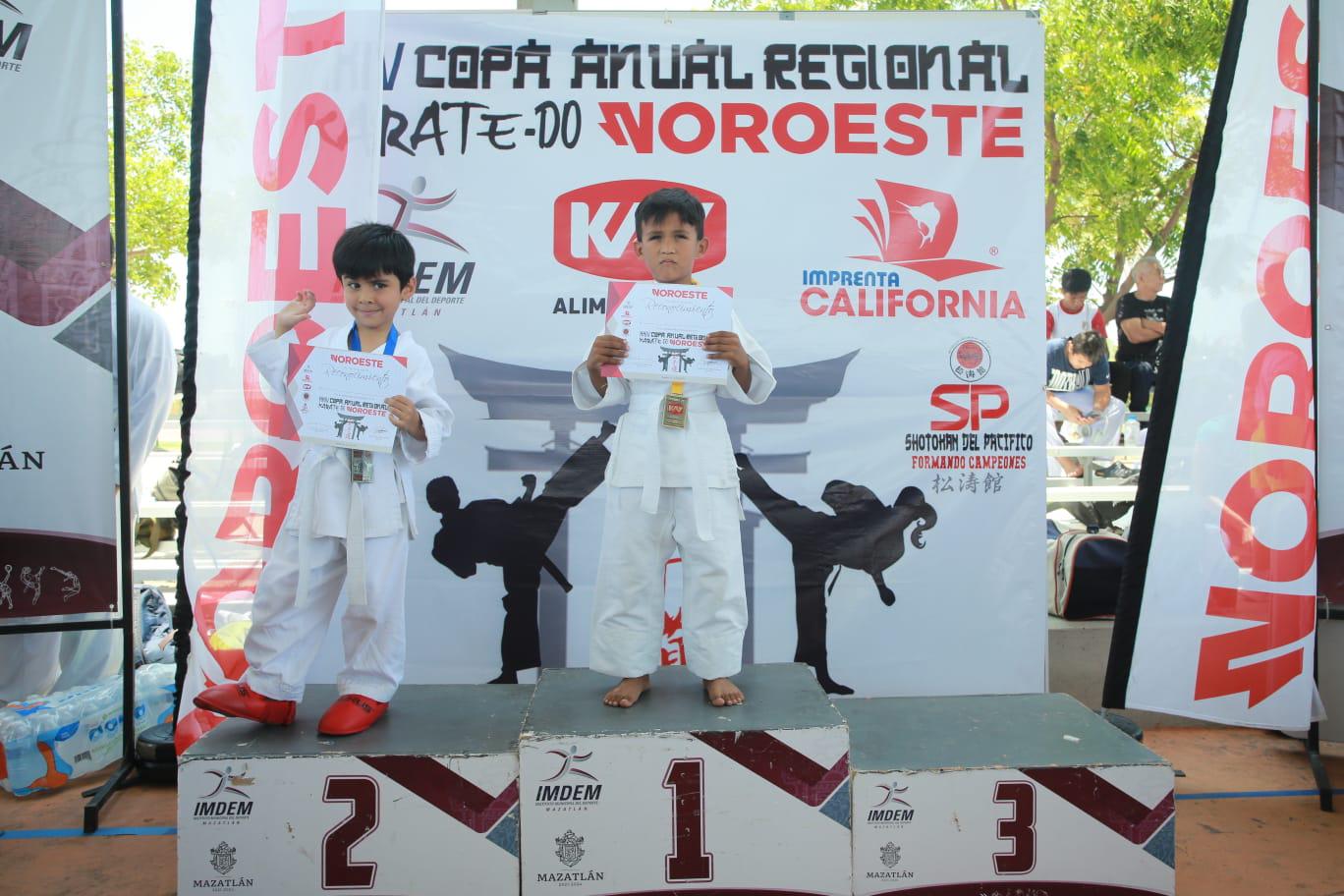 $!Surgen primeros ganadores de Copa Datemex de Karate