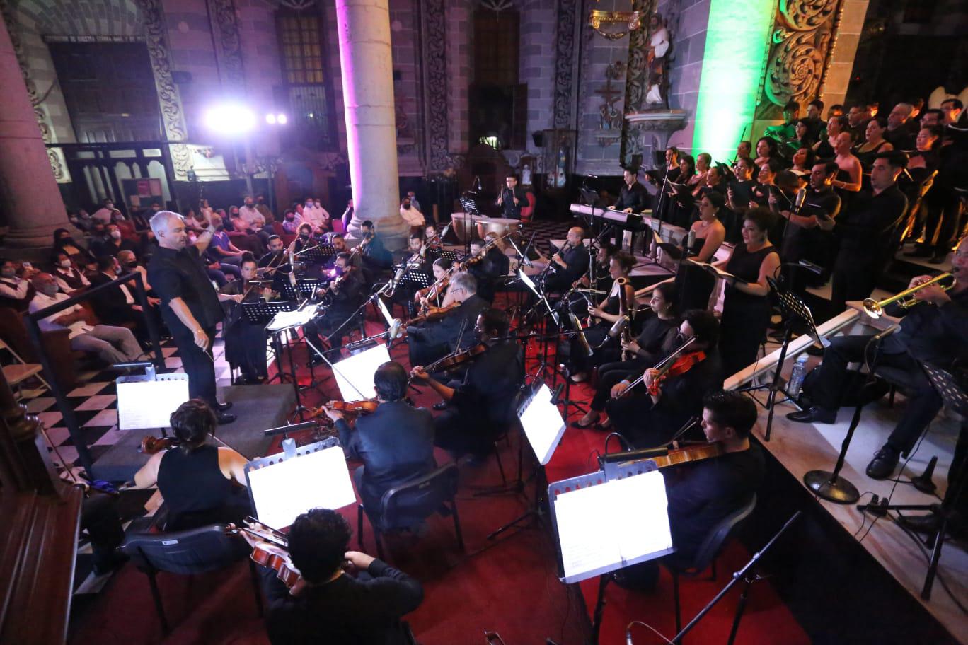 $!Suena el ‘Réquiem’, de Mozart, en la Catedral de Mazatlán