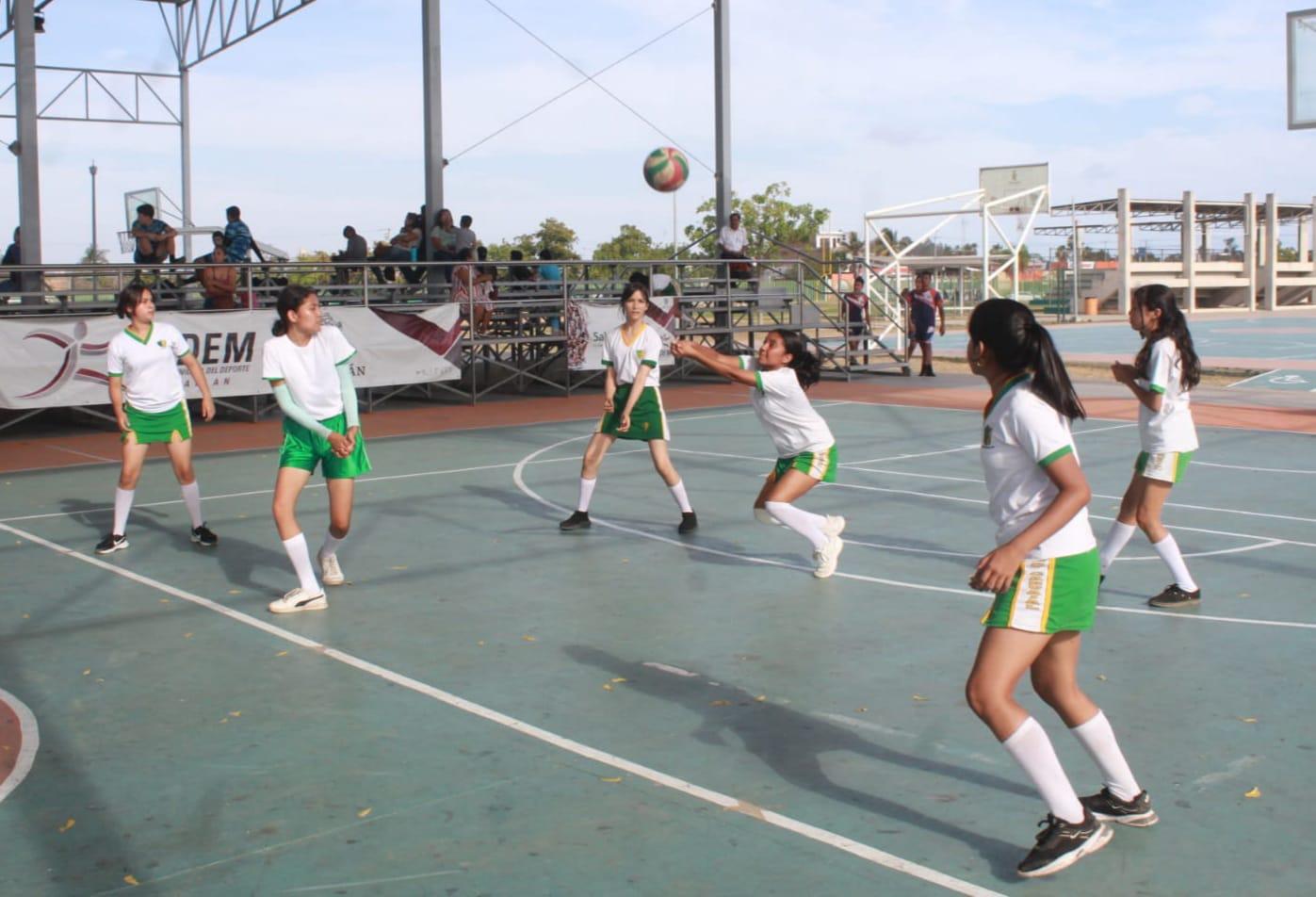 $!Arrancan las voleas en Olimpiada Deportiva Estudiantil