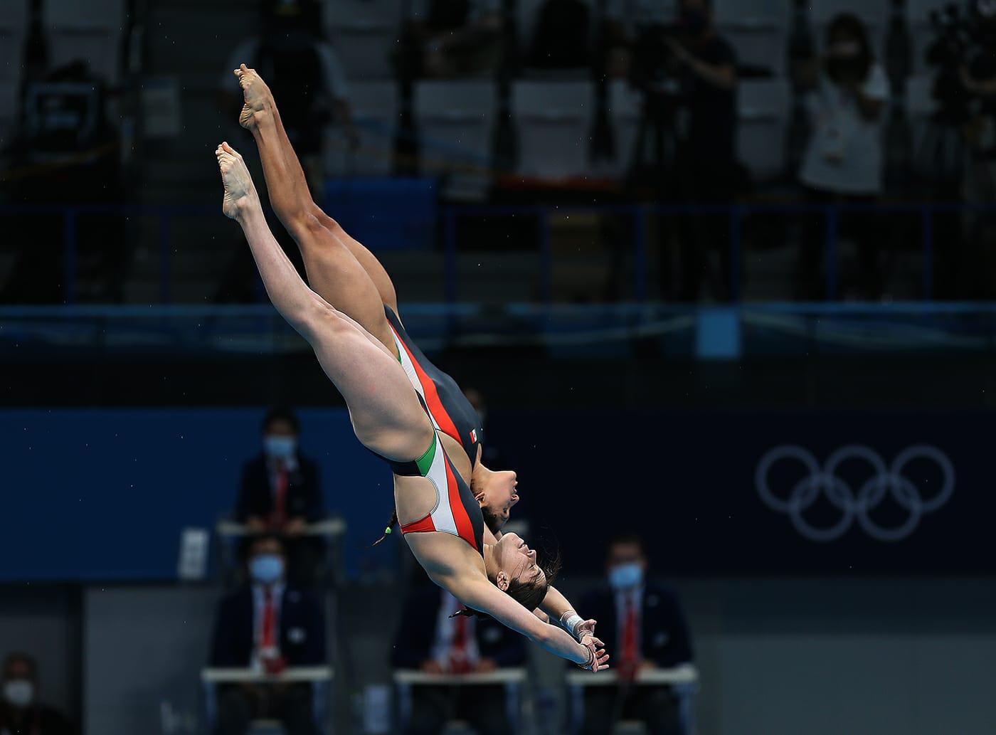$!Alejandra Orozco y Gabriela Agúndez logran bronce para México en los 10 metros de sincronizados femenil