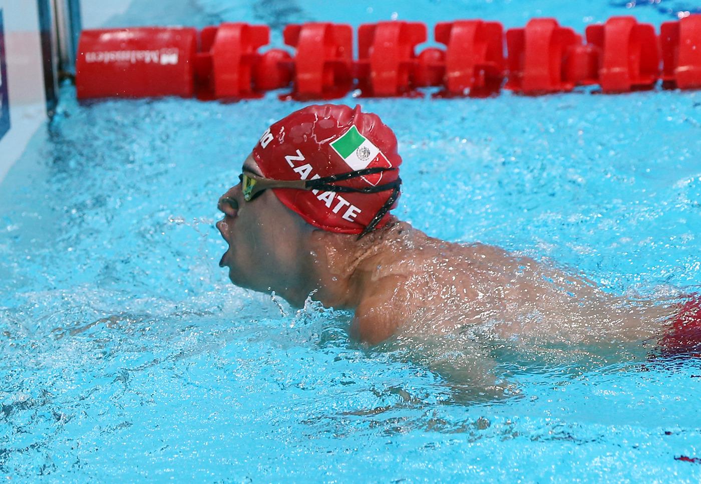$!Diego López y Marcos Zárate lucen en Santiago 2023; aportan oro y plata en paranatación