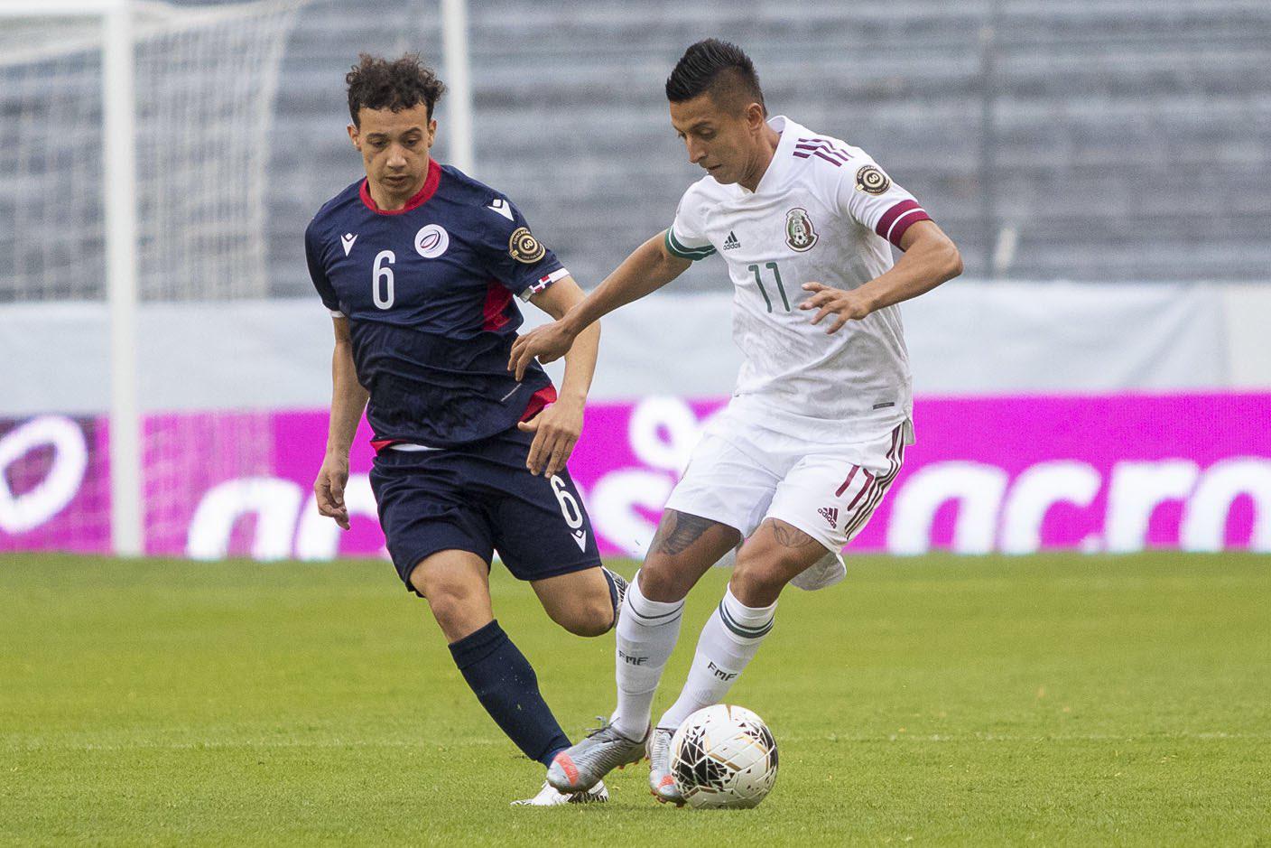 $!Sebastián Córdova luce en el triunfo de México al iniciar Preolímpico de futbol