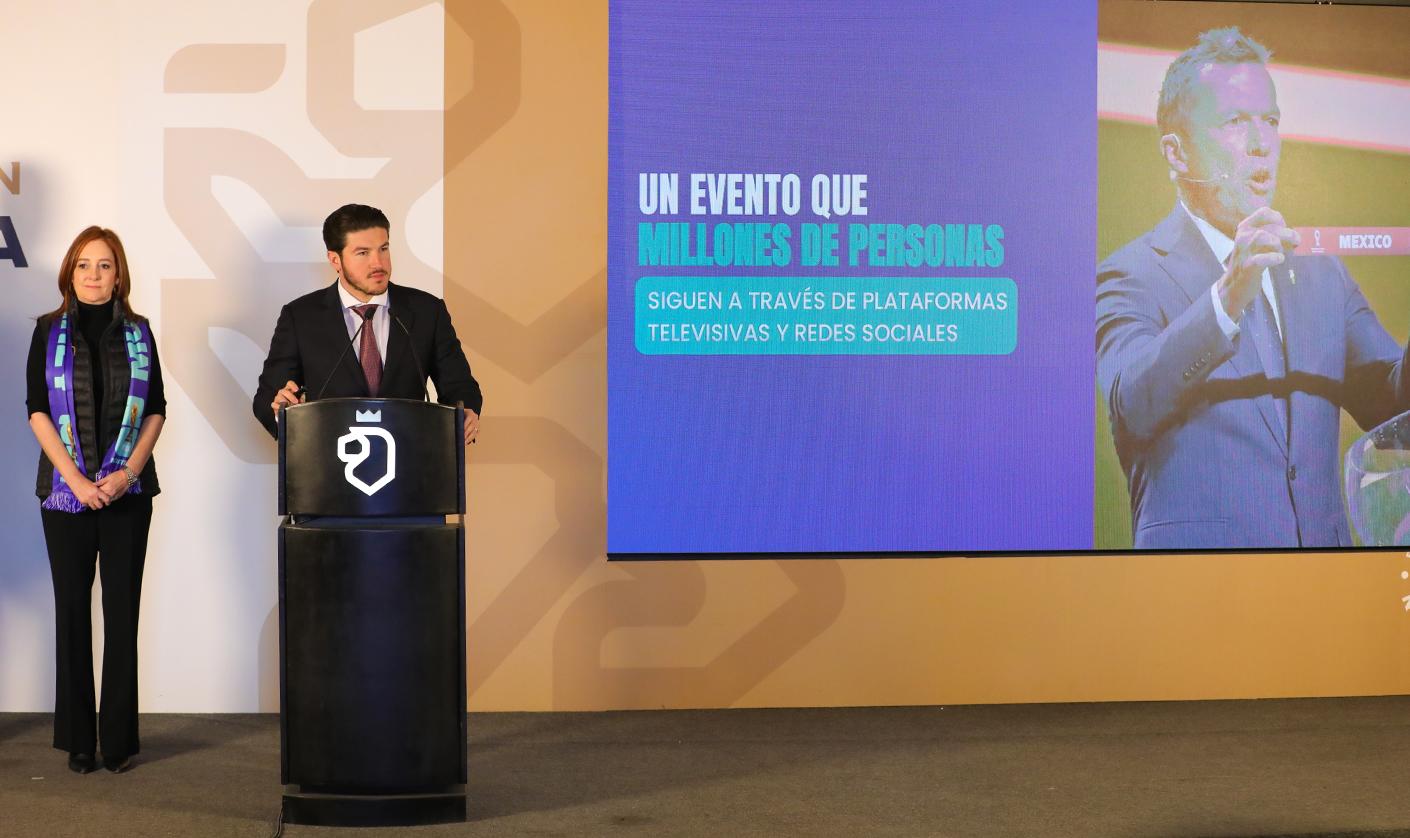 $!Pide Nuevo León ser la sede del Sorteo del Mundial 2026
