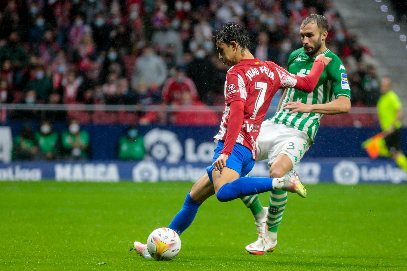 $!El Atlético de Madrid derrota 3-0 al Real Betis en el estadio Metropolitano