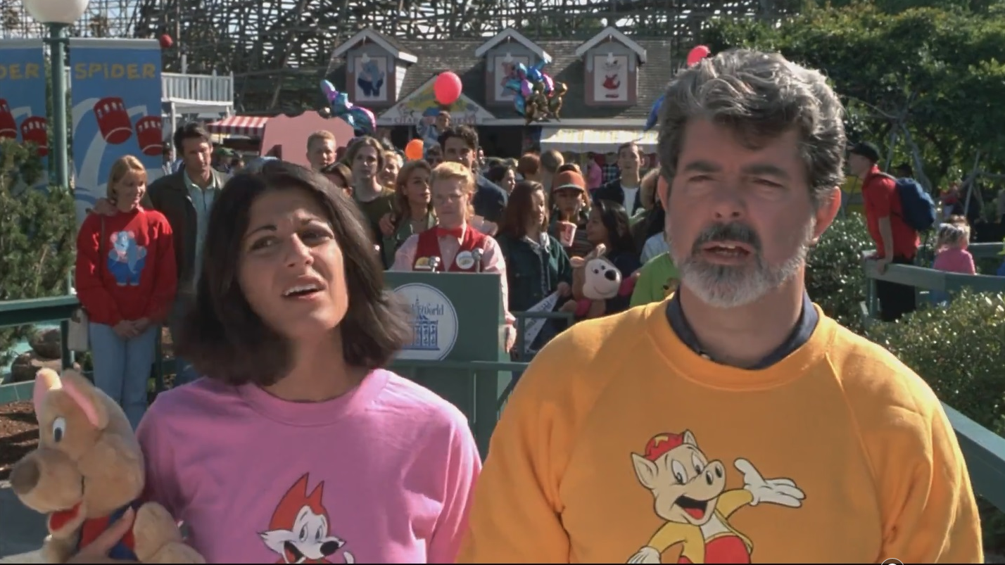 $!El cineasta George Lucas tuvo una breve aparición en la tercera entrega de este filme.