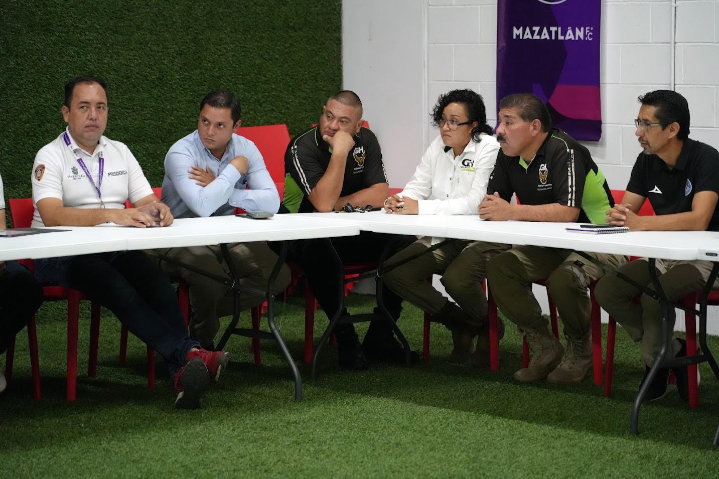 $!Intensa seguridad para el duelo Mazatlán FC-América