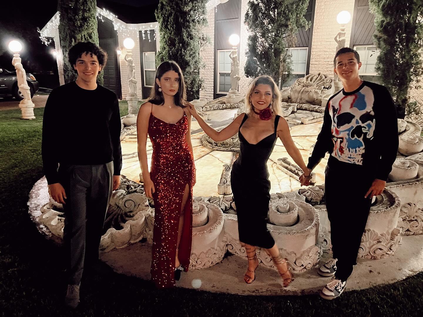 $!Itatí Cantoral y sus hijos.