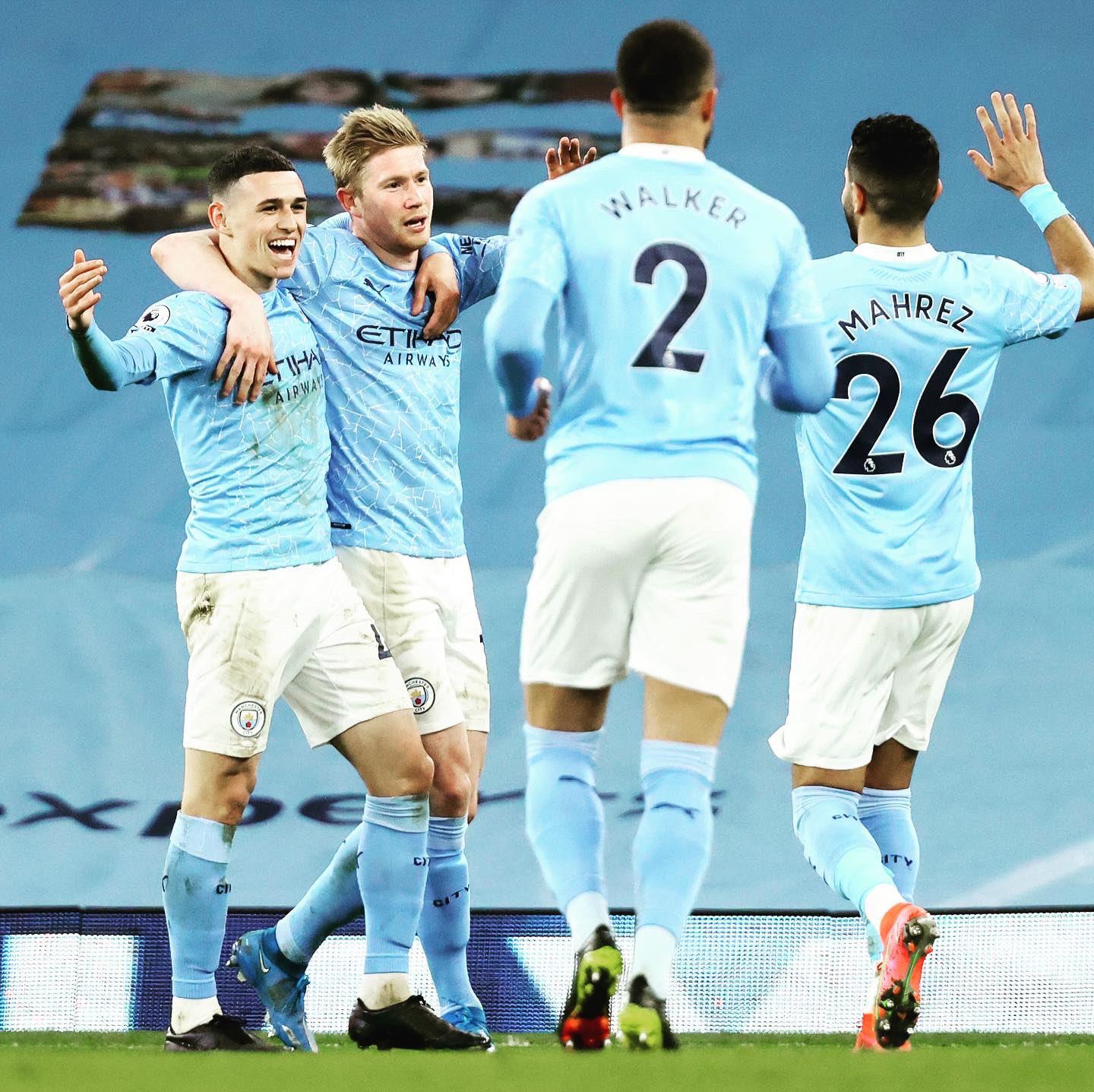 $!El Manchester City se olvida del tropiezo ante el United y golea al Southampton en la Premier