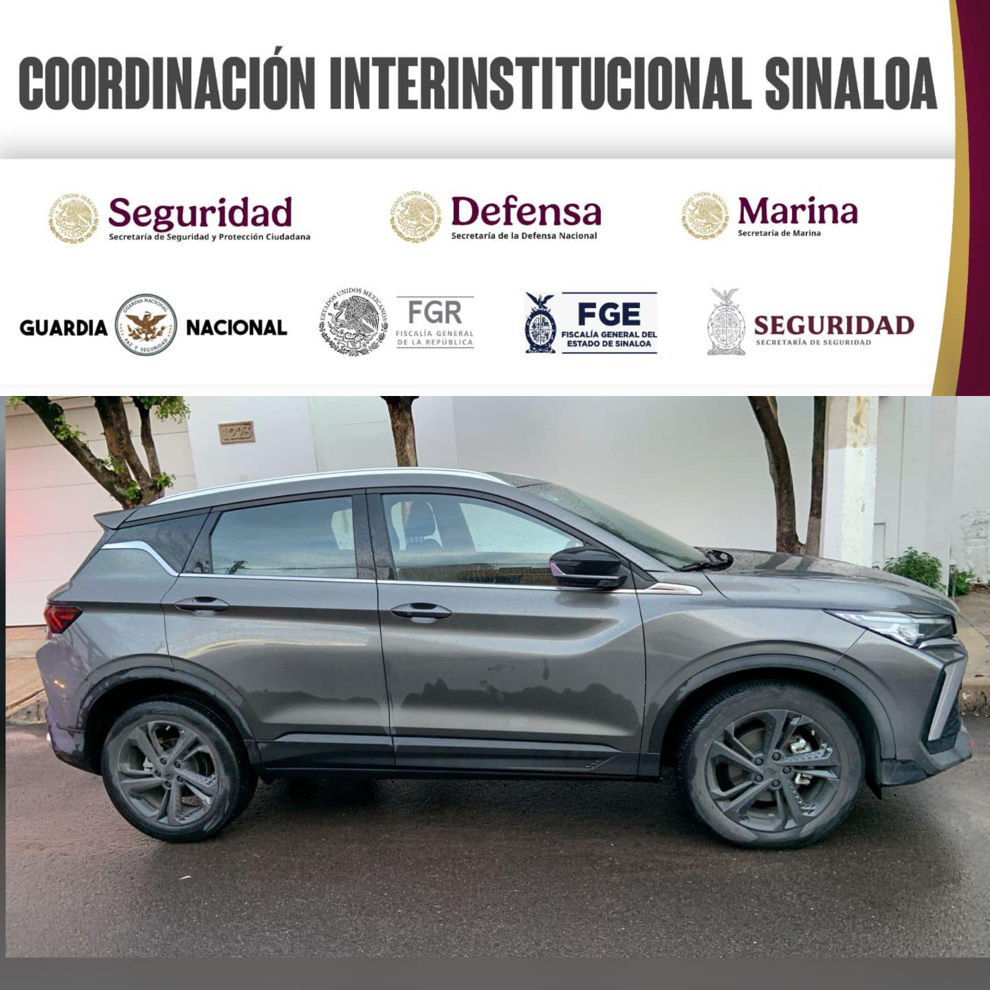 $!Recuperan 4 vehículos con reporte de robo en Culiacán y Navolato