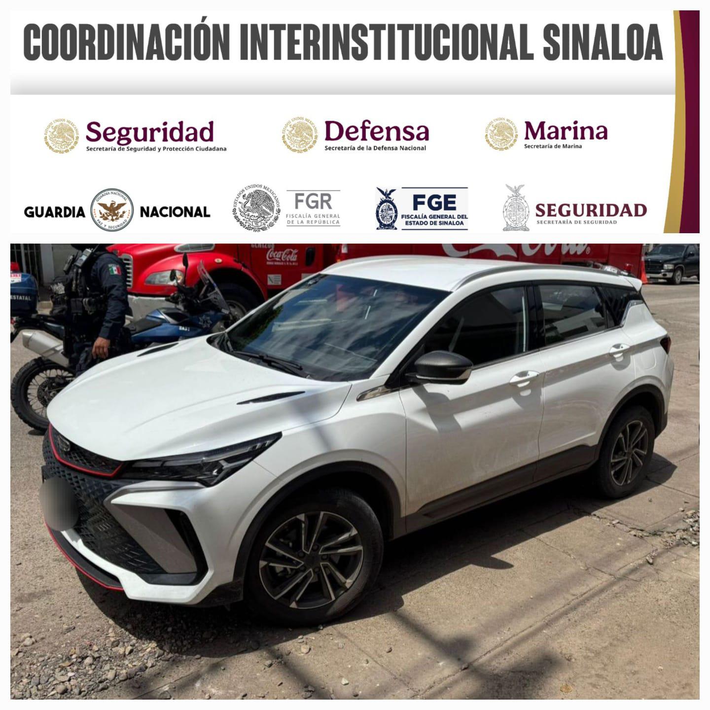 $!Recuperan 4 vehículos con reporte de robo en Culiacán y Navolato