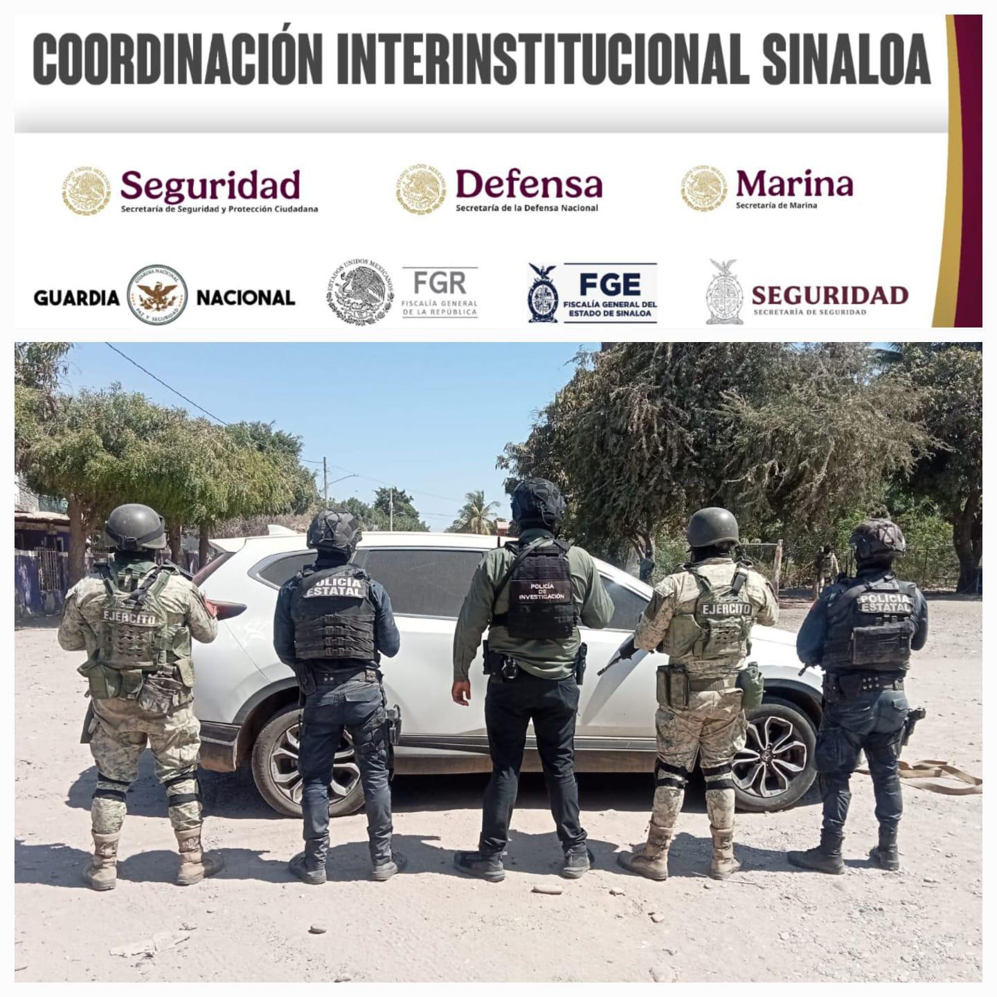 $!Recuperan tres vehículos en operativos coordinados en Culiacán, Eldorado y Elota