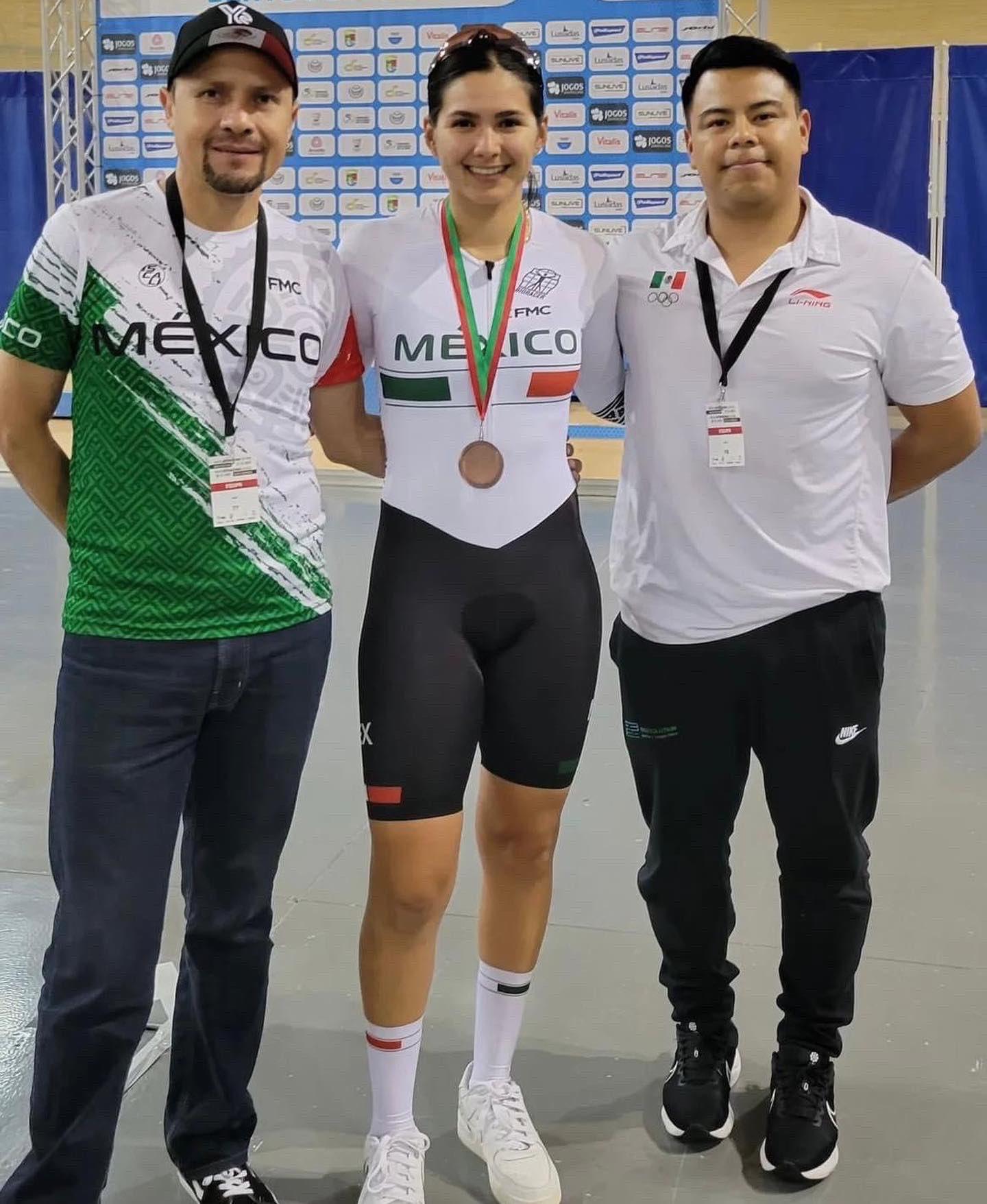 $!Sinaloense Yareli Salazar regresa con bronce en Portugal