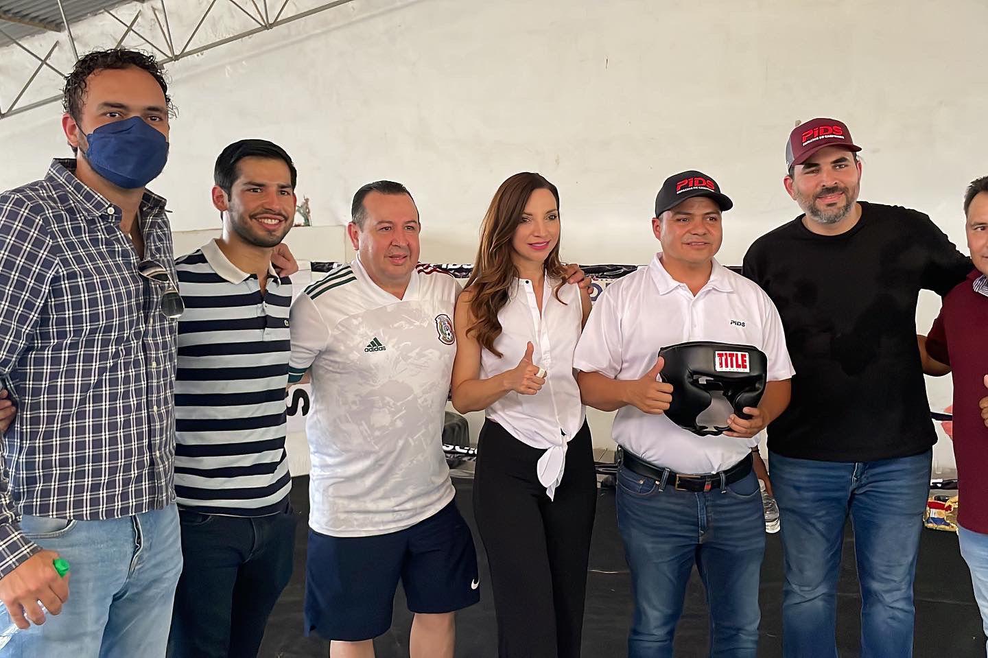 $!PIDS hace entrega de un cuadrilátero de boxeo en Mocorito