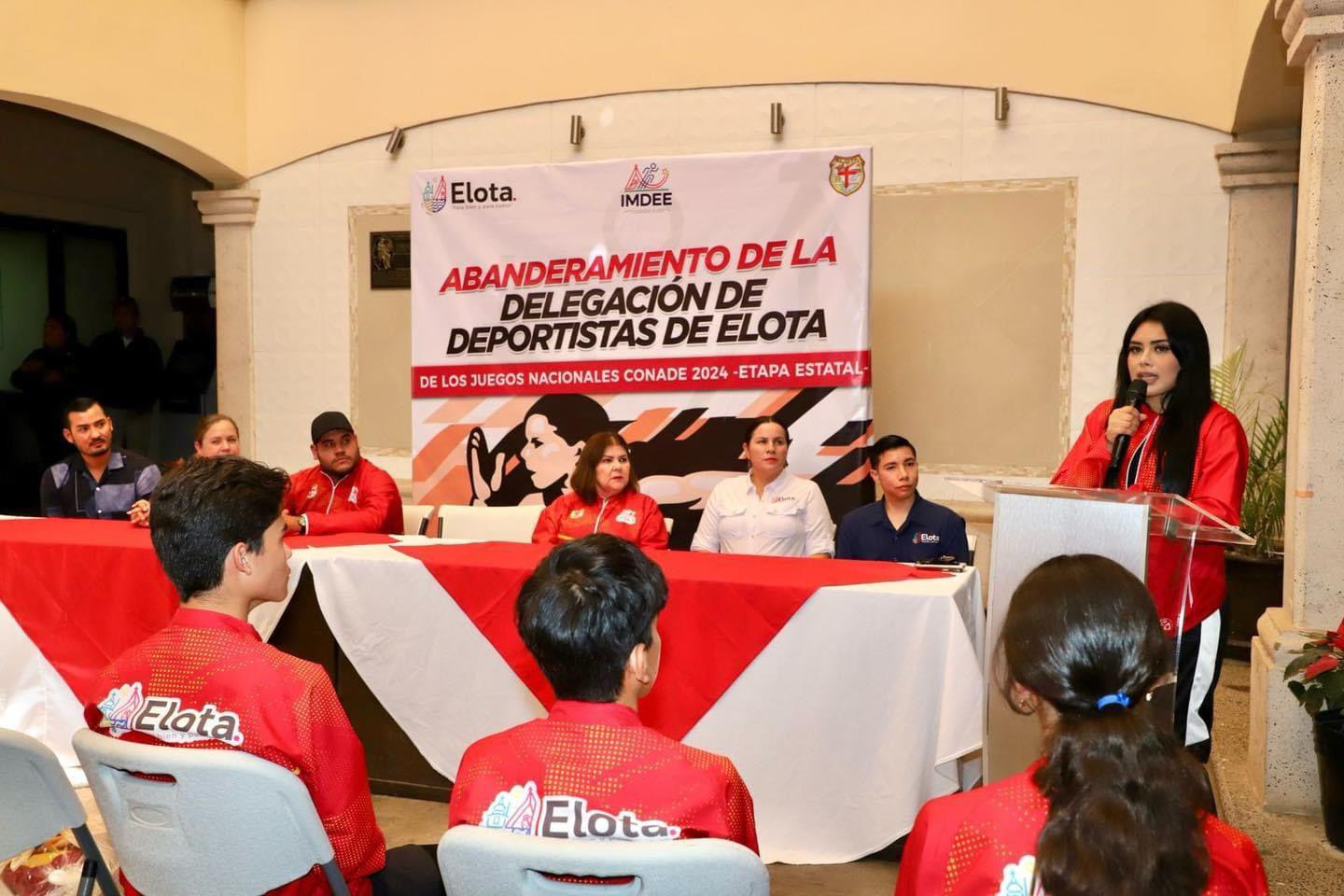 $!Parten deportistas elotenses al estatal de los Juegos Conade