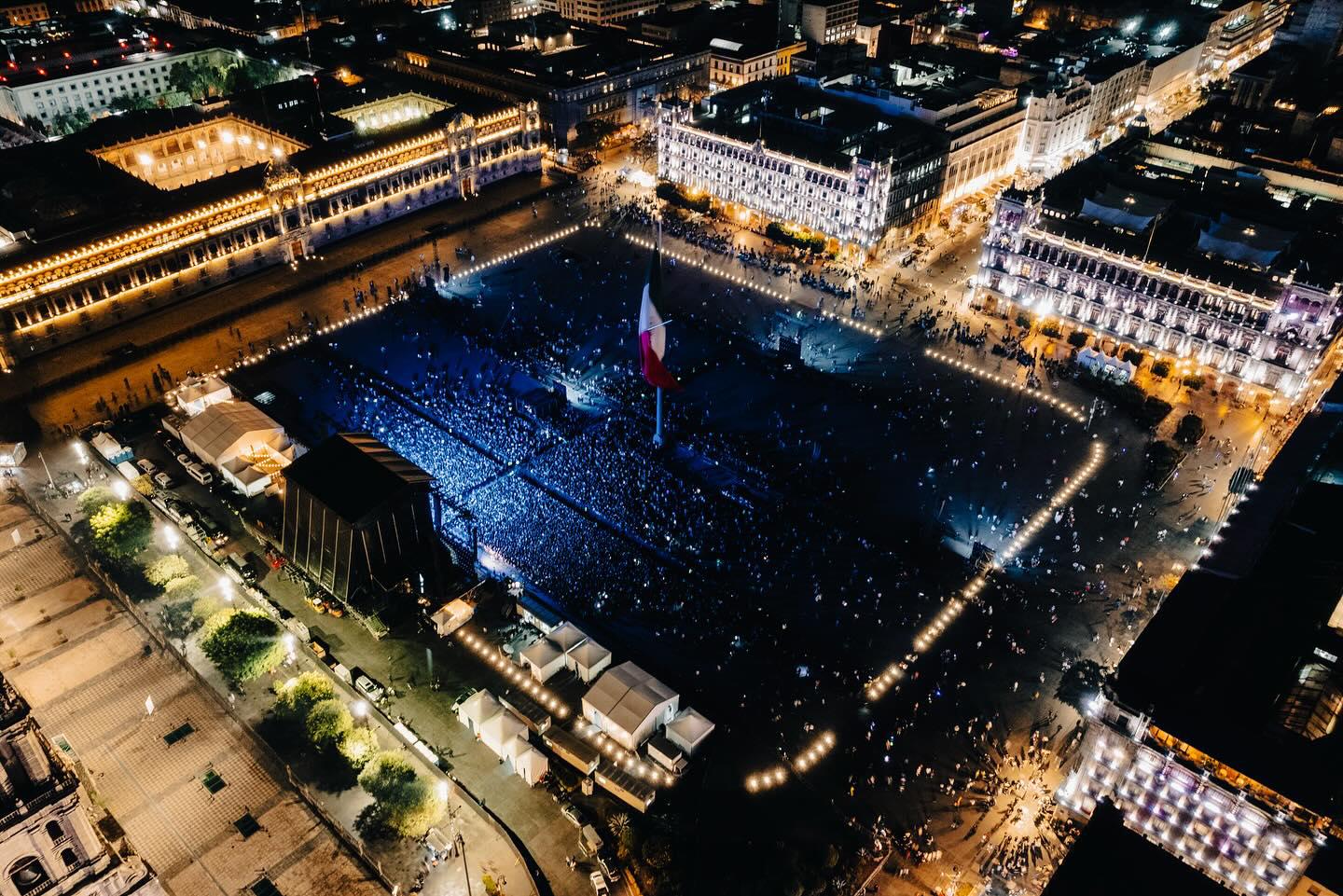 $!Más de 80 mil personas acuden al concierto.
