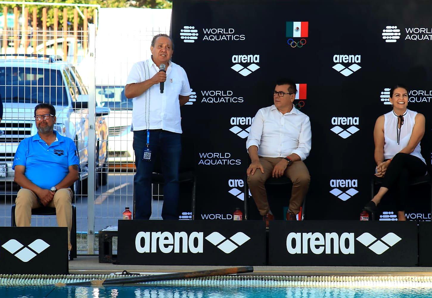 $!Inauguran Selectivo Nacional de Natación Mazatlán 2024
