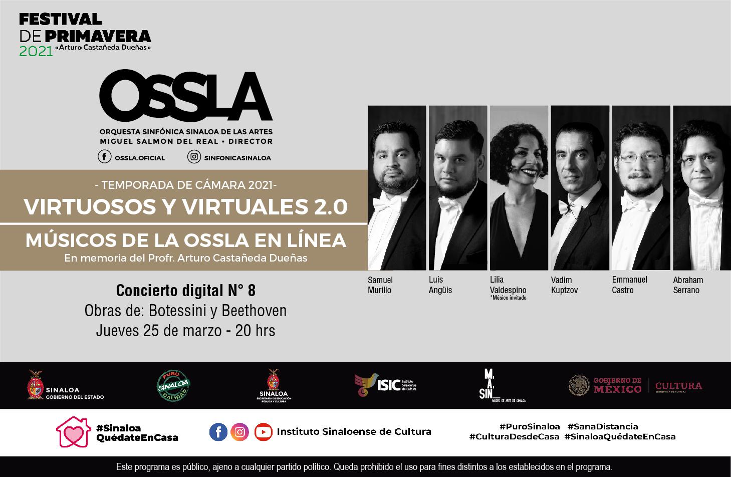 $!El concierto se transmitirá por Facebook Live.