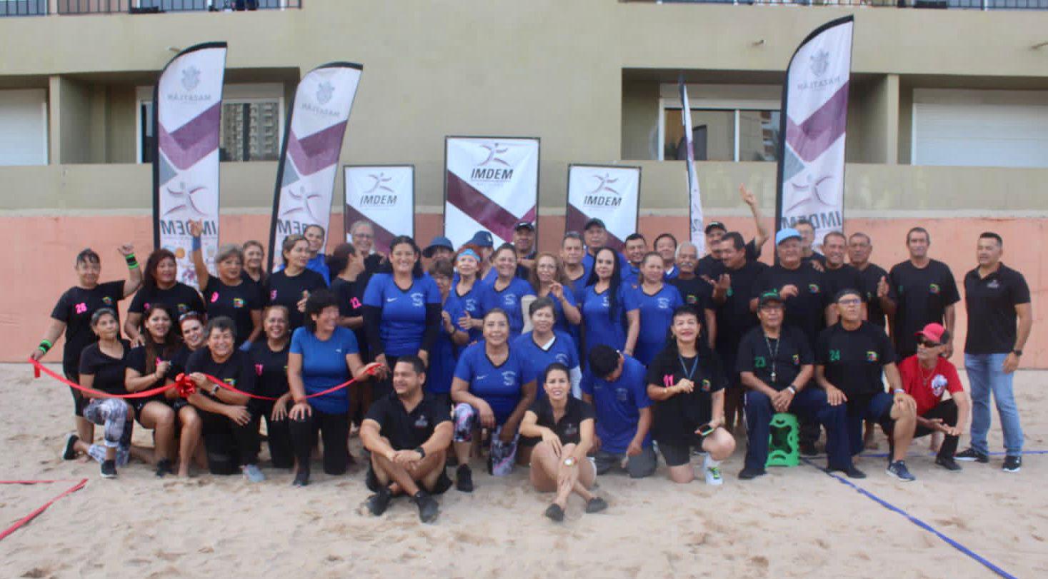 $!Mazatlán se corona campeón del primer Torneo de Cachibol Playero de Verano