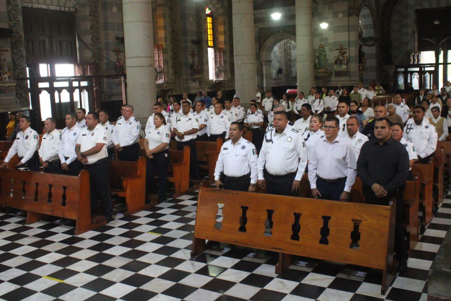 $!Piden a Dios sabiduría y entendimiento a elementos de Tránsito
