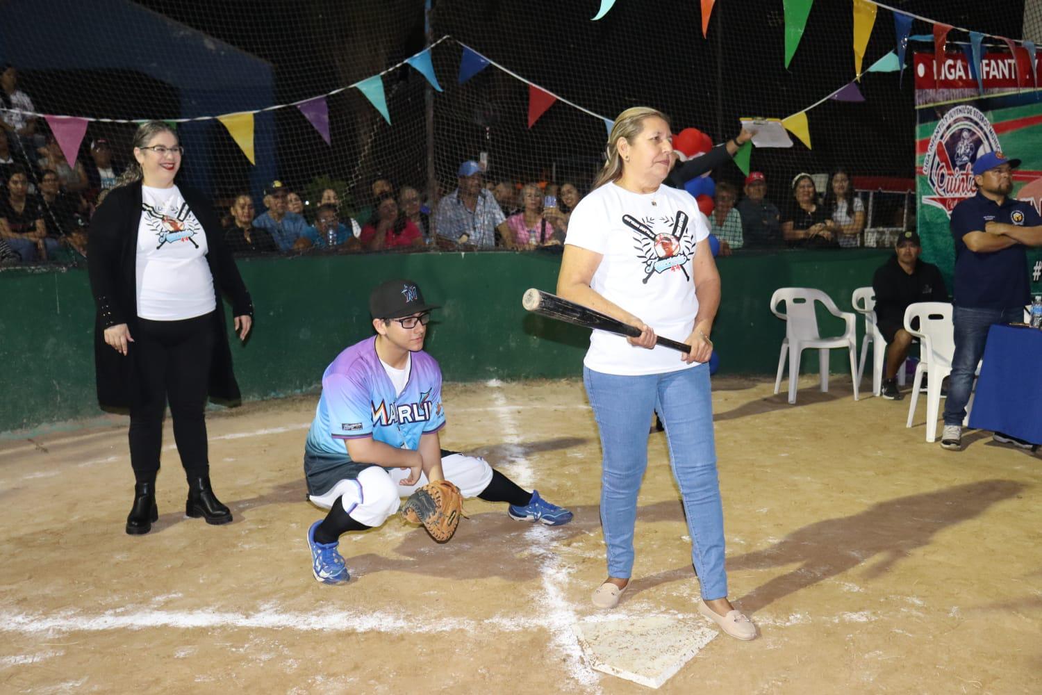 $!Cantan playball en Liga Quintero Castañeda