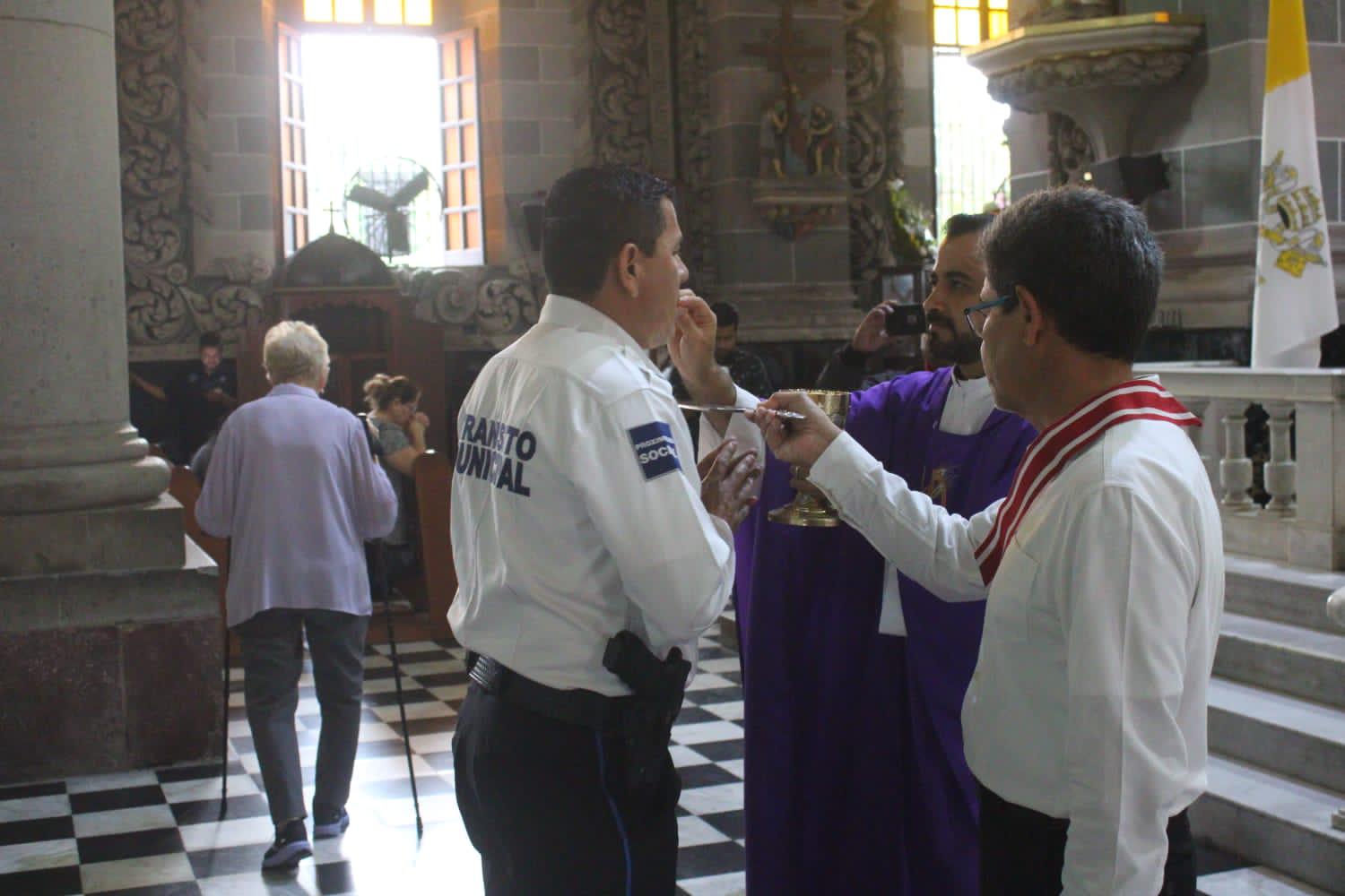 $!Piden a Dios sabiduría y entendimiento a elementos de Tránsito