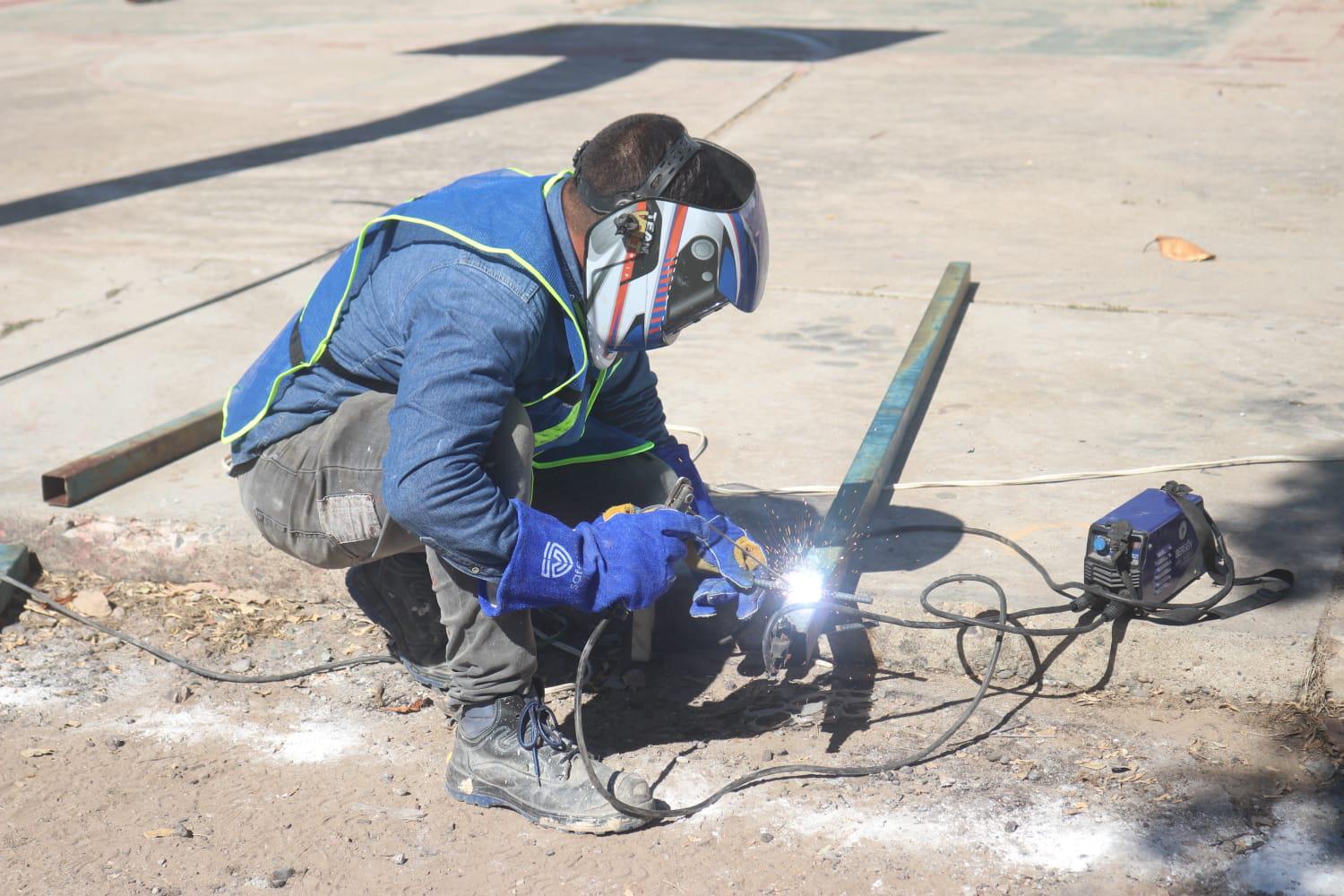 $!Ponen en marcha remodelación de Unidad Deportiva Sahop