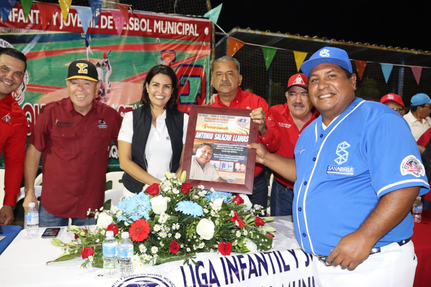 $!Cantan playball en Liga Quintero Castañeda