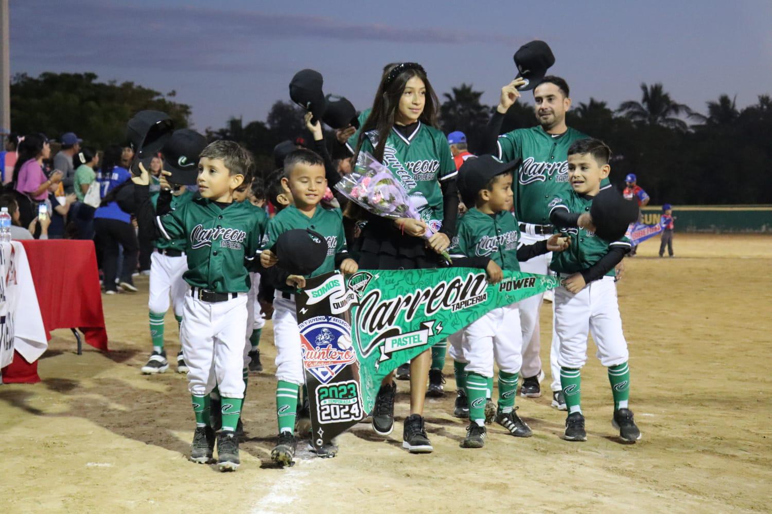 $!Cantan playball en Liga Quintero Castañeda