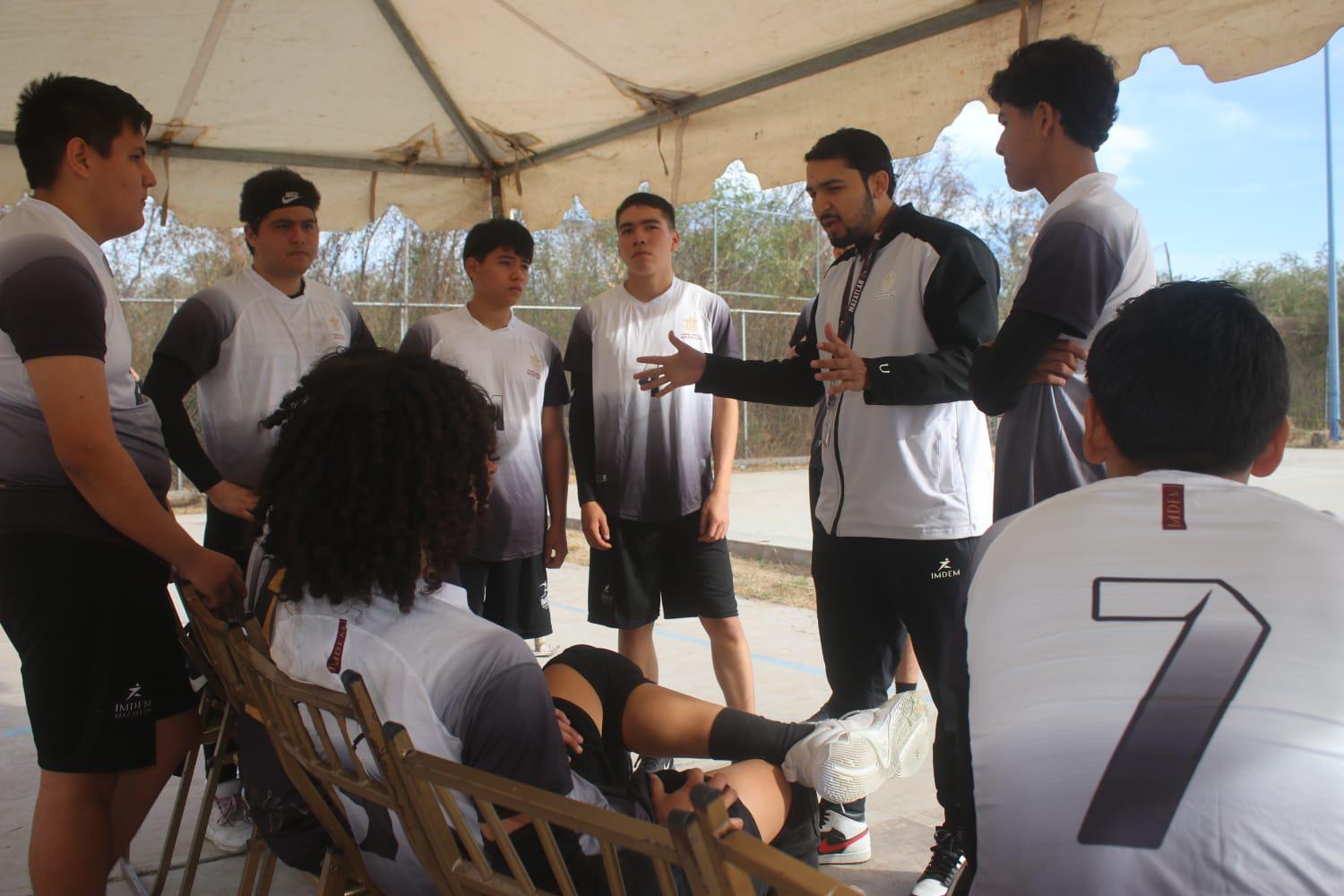 $!Conquista Mazatlán la medalla de plata en la etapa estatal de handball de los Juegos Conade