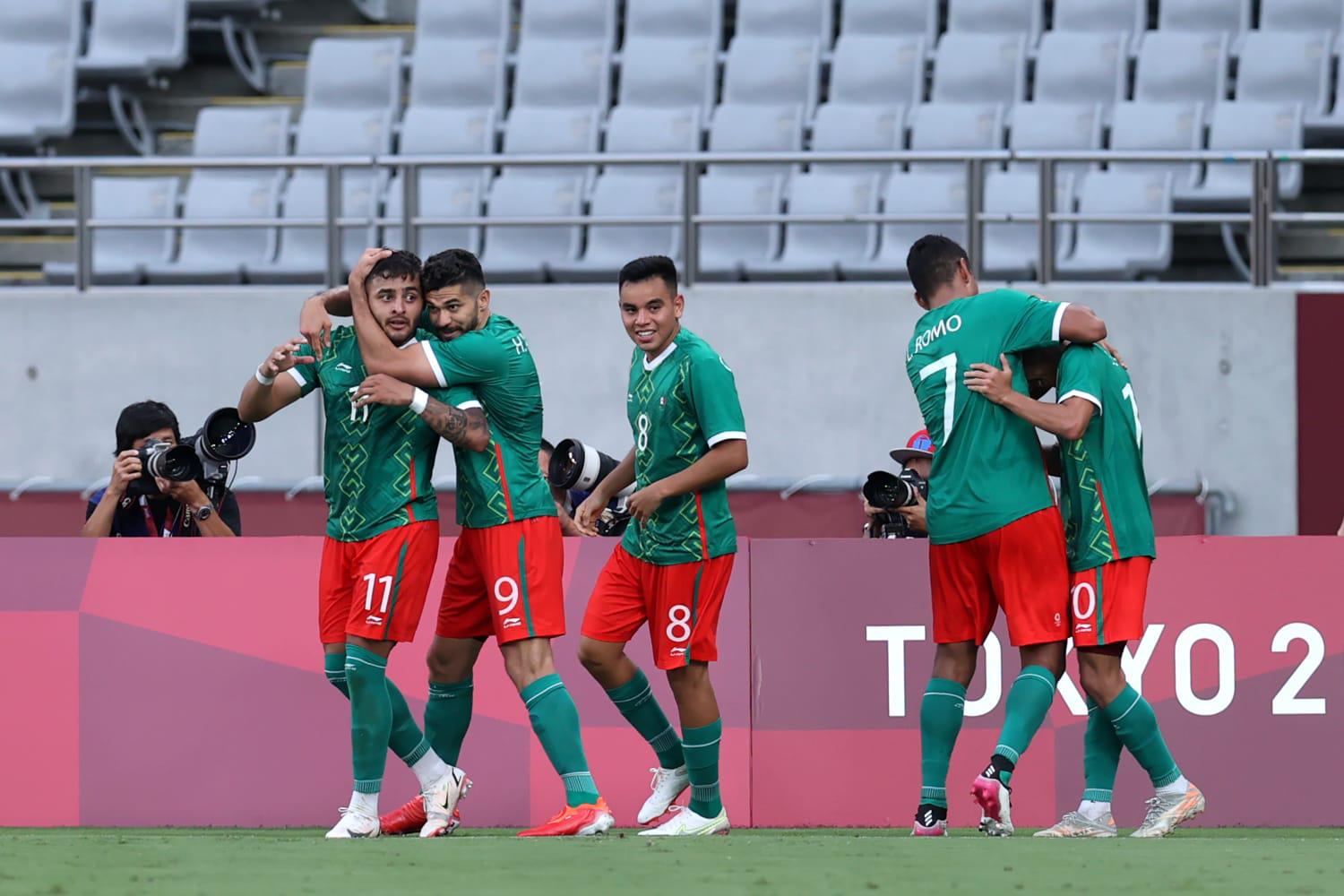 $!México se impone 3-0 sobre Sudáfrica y pasa a cuartos de final de los Juegos Olímpicos