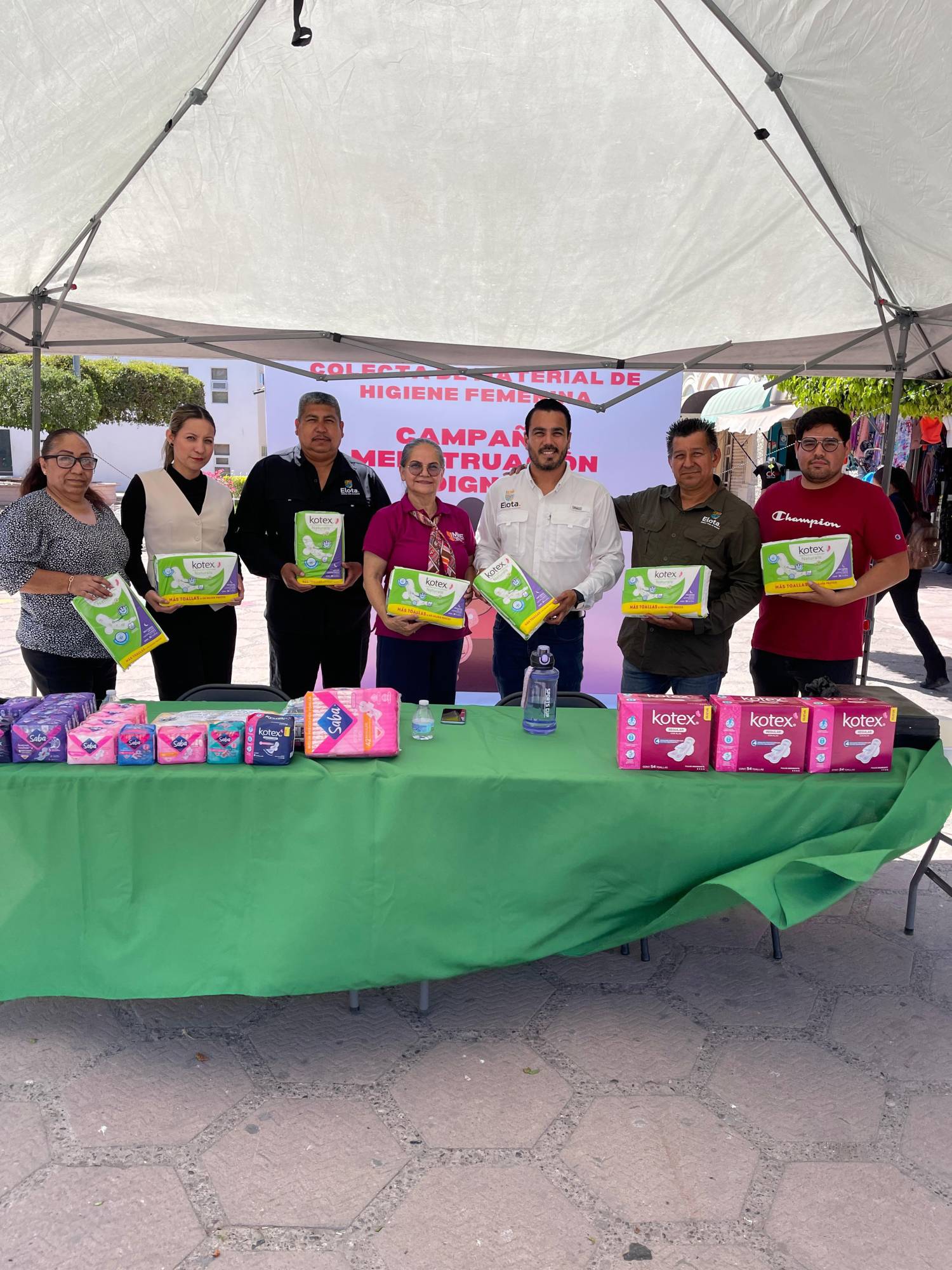 $!Immu Elota instala centro de acopio como parte de la campaña ‘Menstruación Digna”