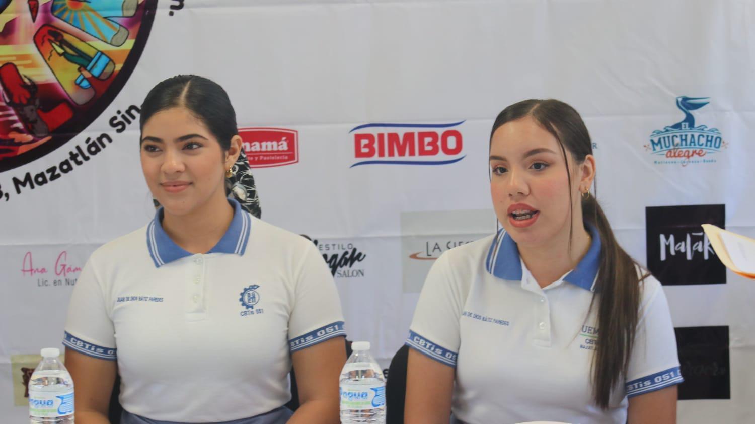 $!Alumnas del CBTIS 51 presentan el Cuarto Simposio Gran Acuario Mar de Cortés