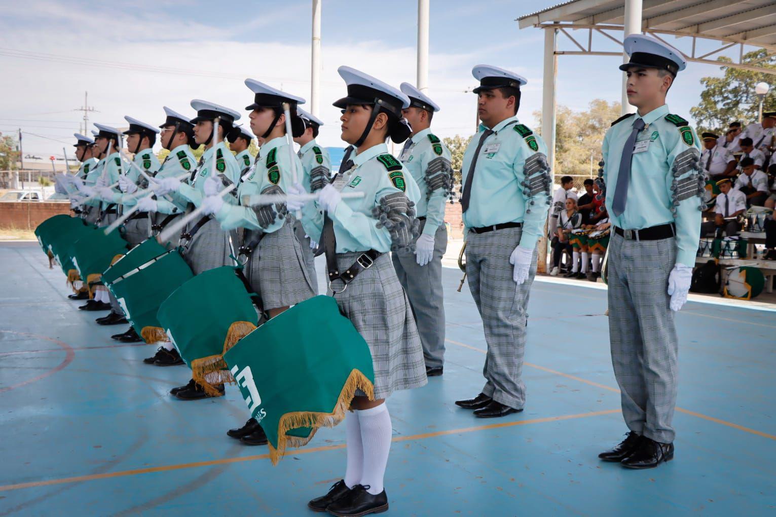 $!Se realiza con éxito el Encuentro Estatal de Escoltas y Bandas de Guerra Cobaes