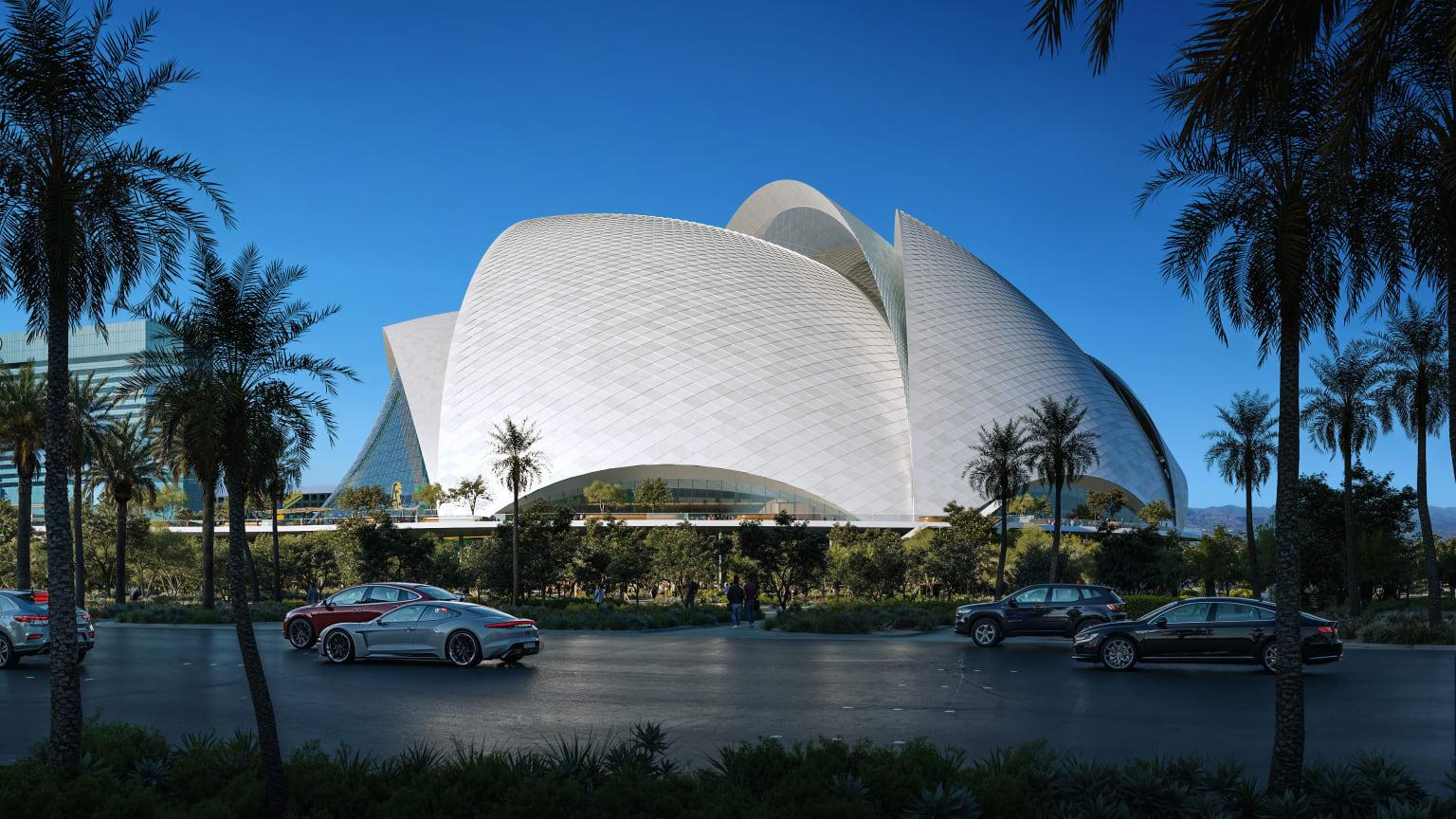 $!Atléticos revelan diseño para un futurístico estadio en Las Vegas